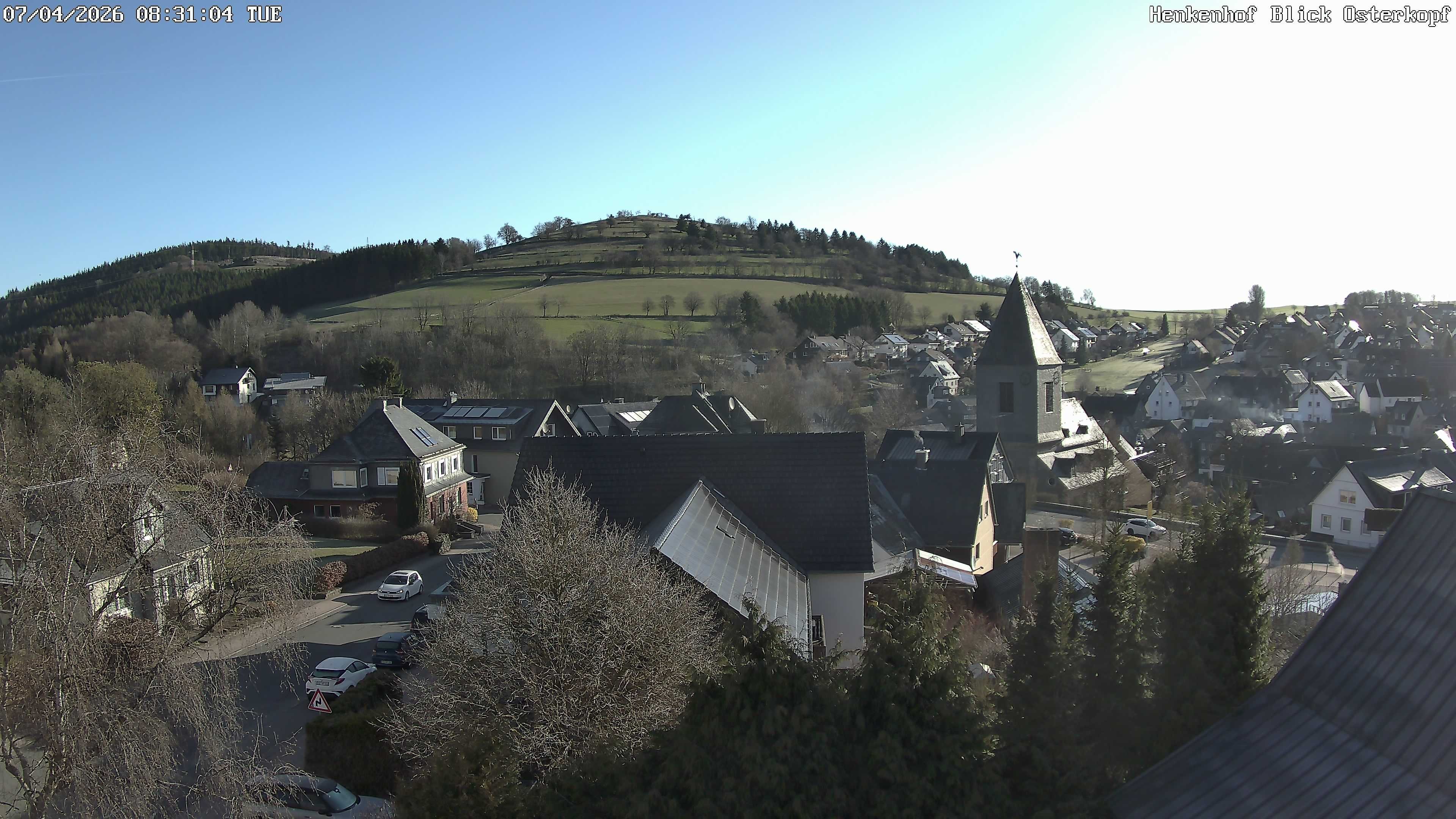 Archiv Foto Webcam Ortsmitte Usseln