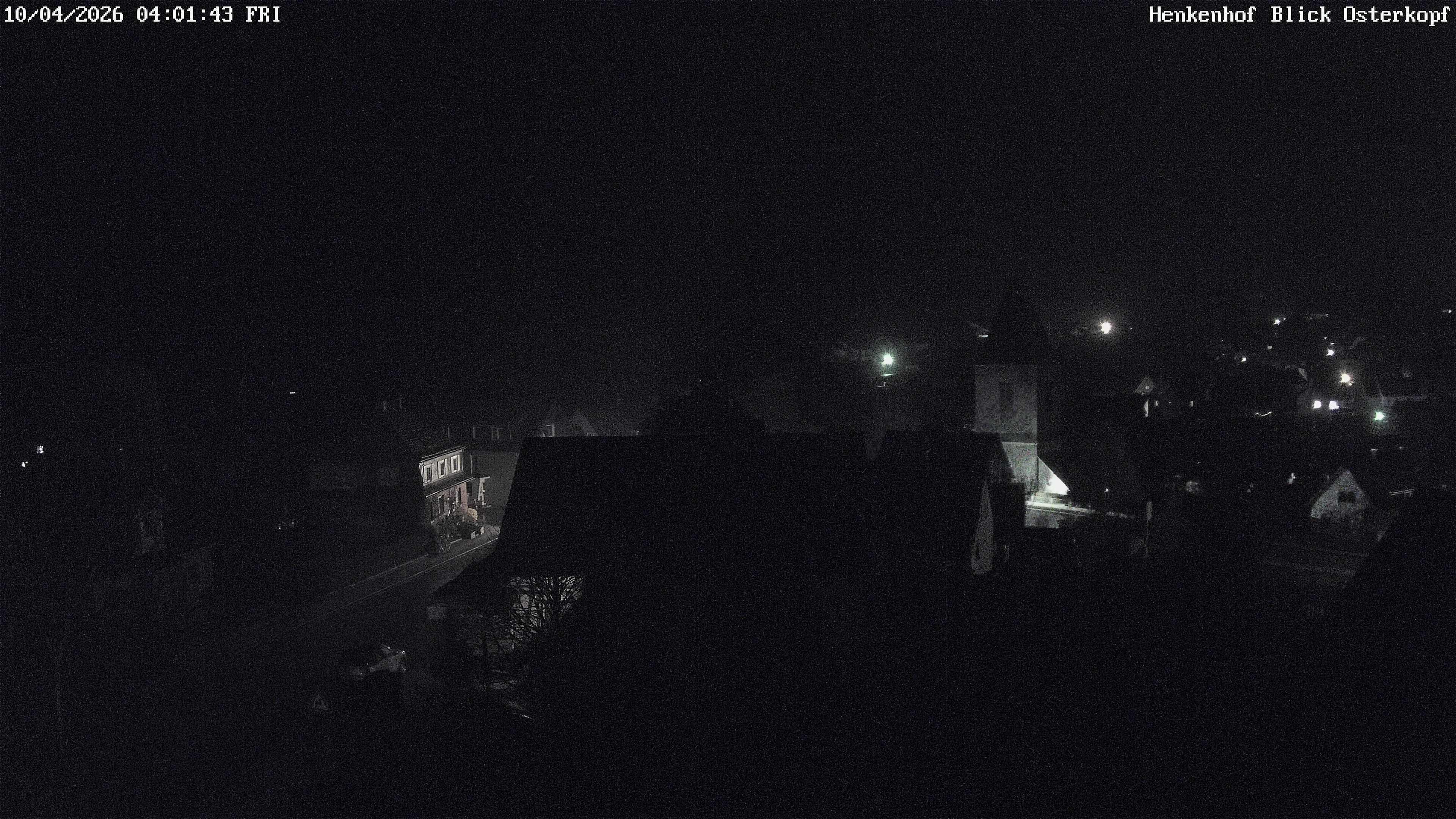 Archiv Foto Webcam Ortsmitte Usseln