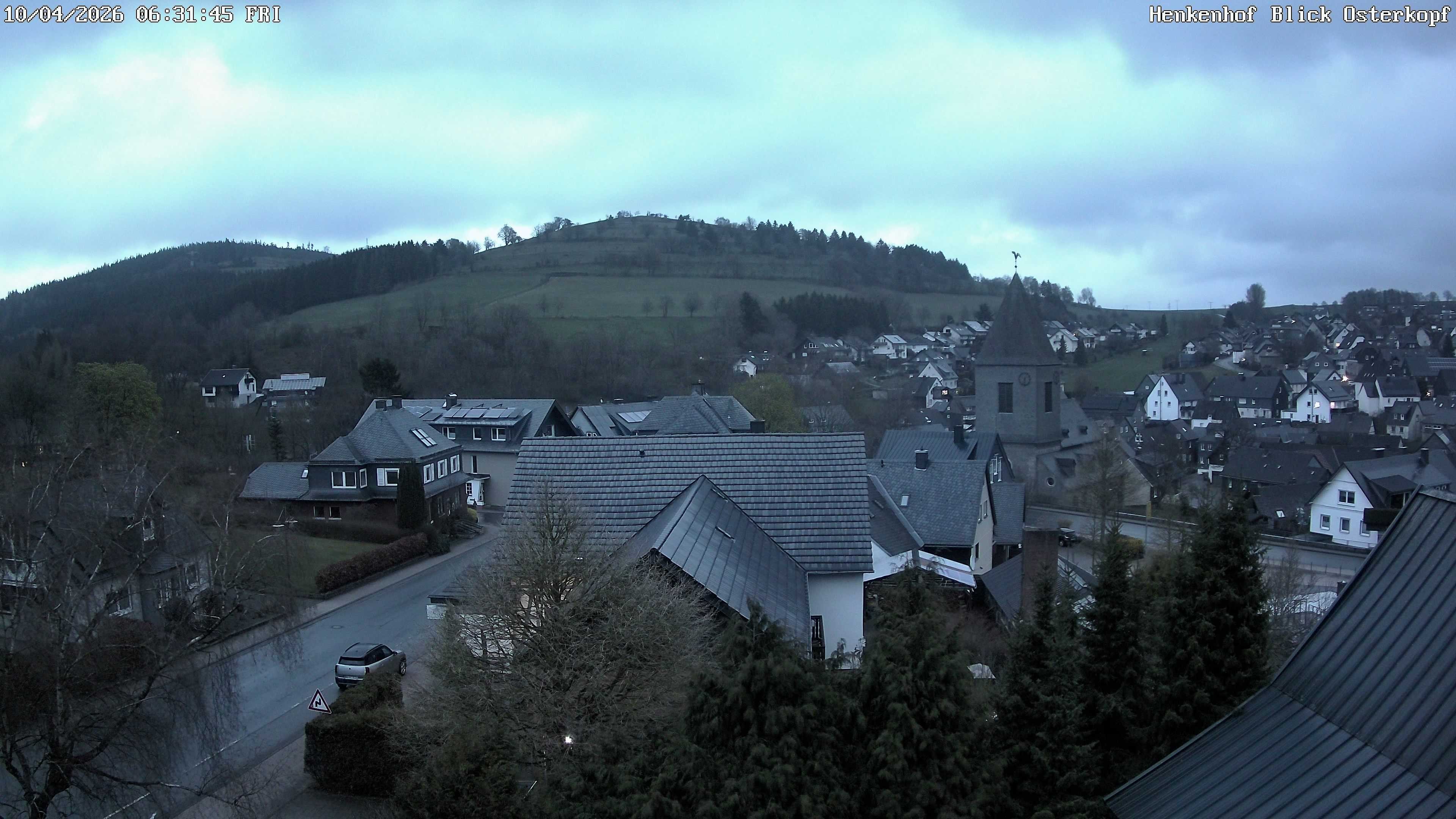 Archiv Foto Webcam Ortsmitte Usseln