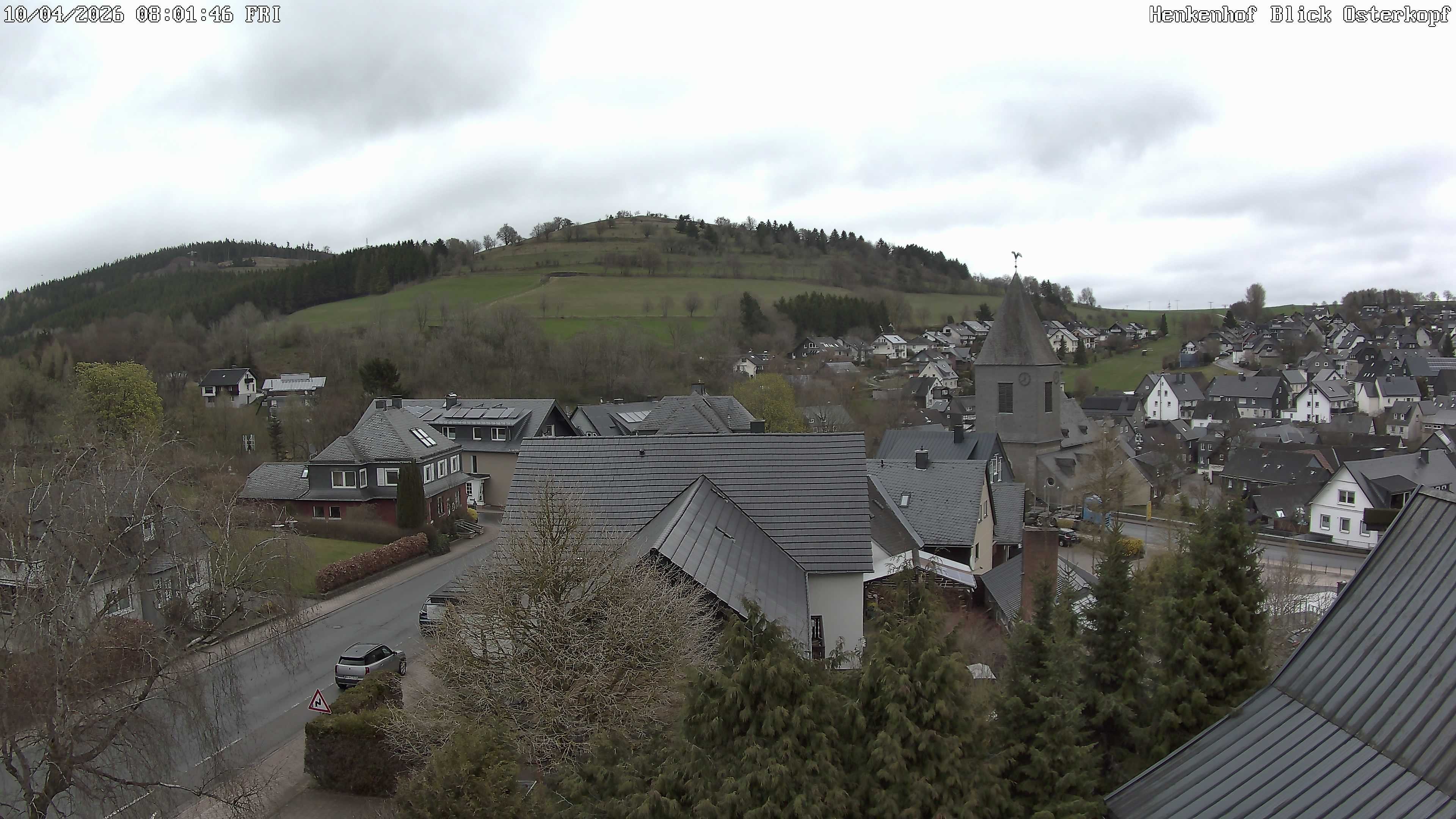 Archiv Foto Webcam Ortsmitte Usseln