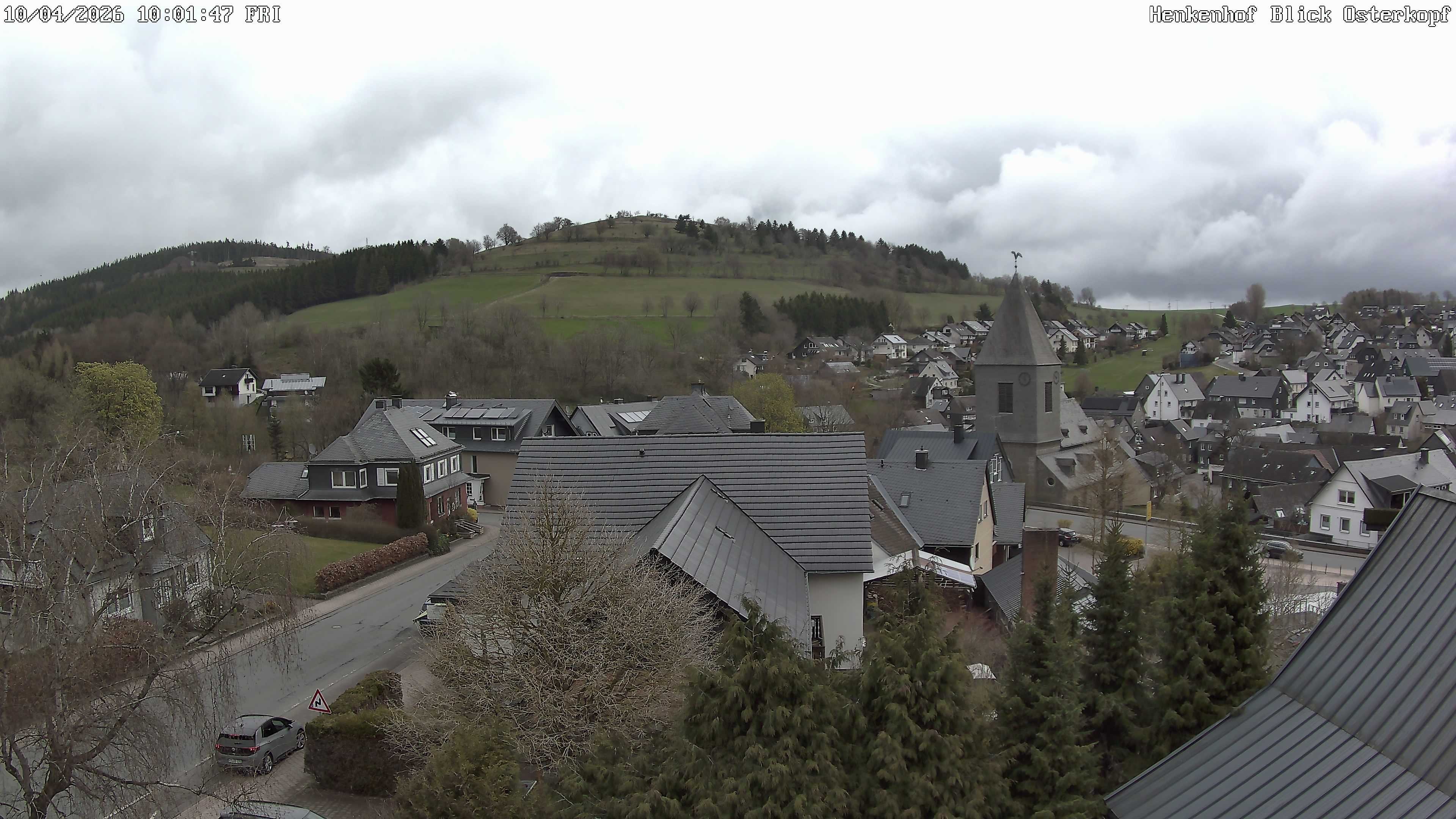 Archiv Foto Webcam Ortsmitte Usseln