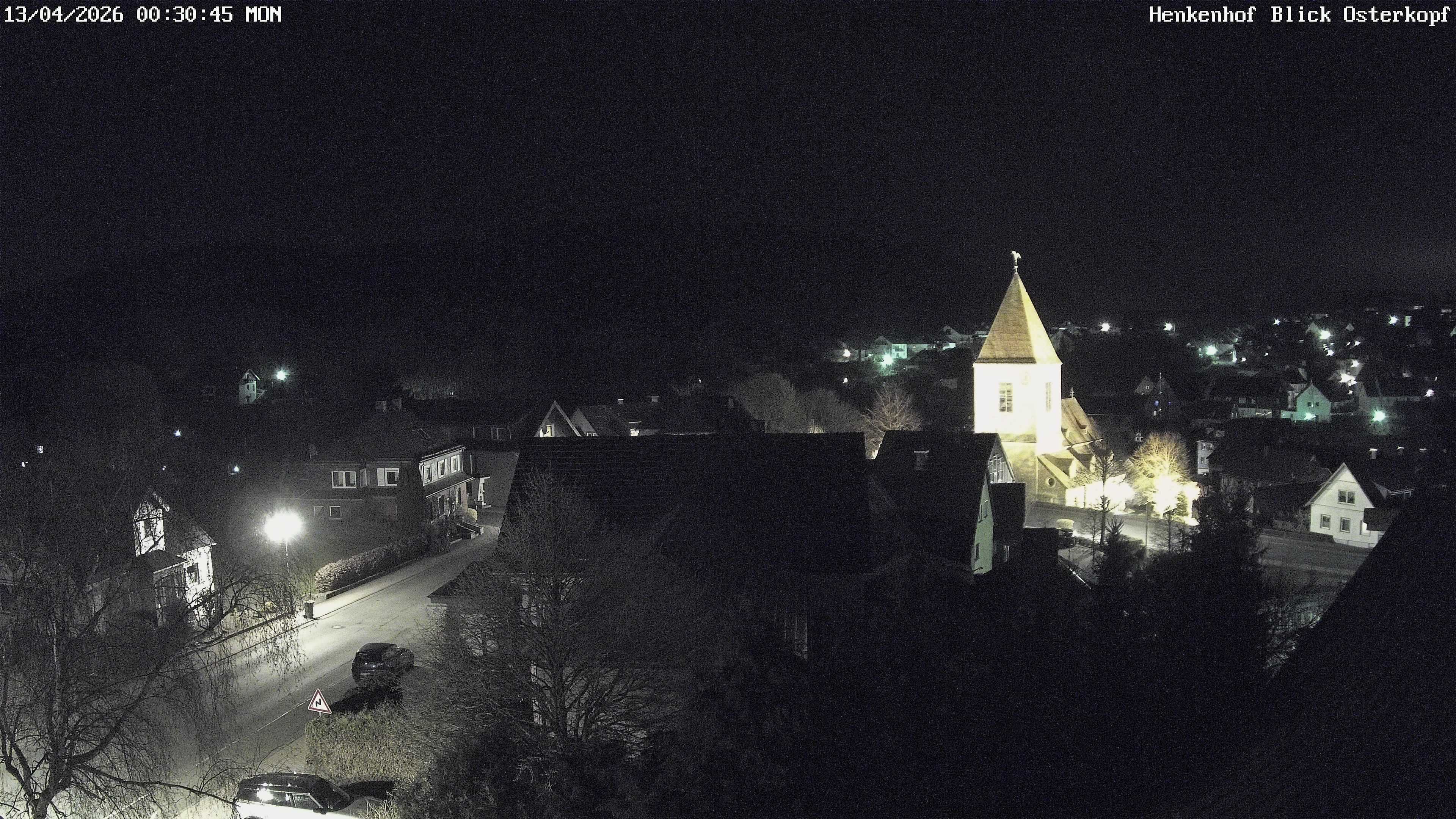 Archived image Webcam Willingen: View Usseln Village