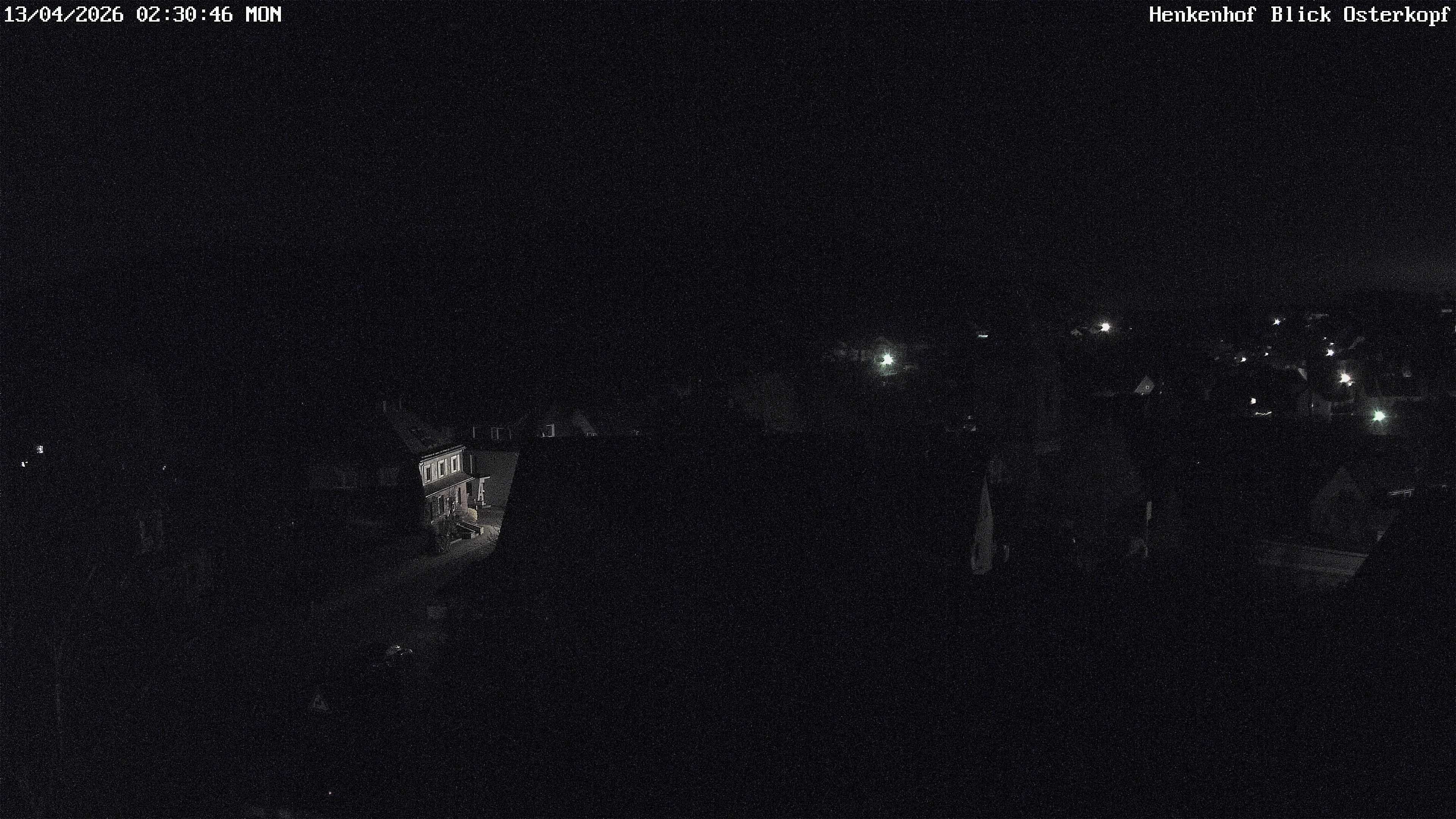 Archived image Webcam Willingen: View Usseln Village