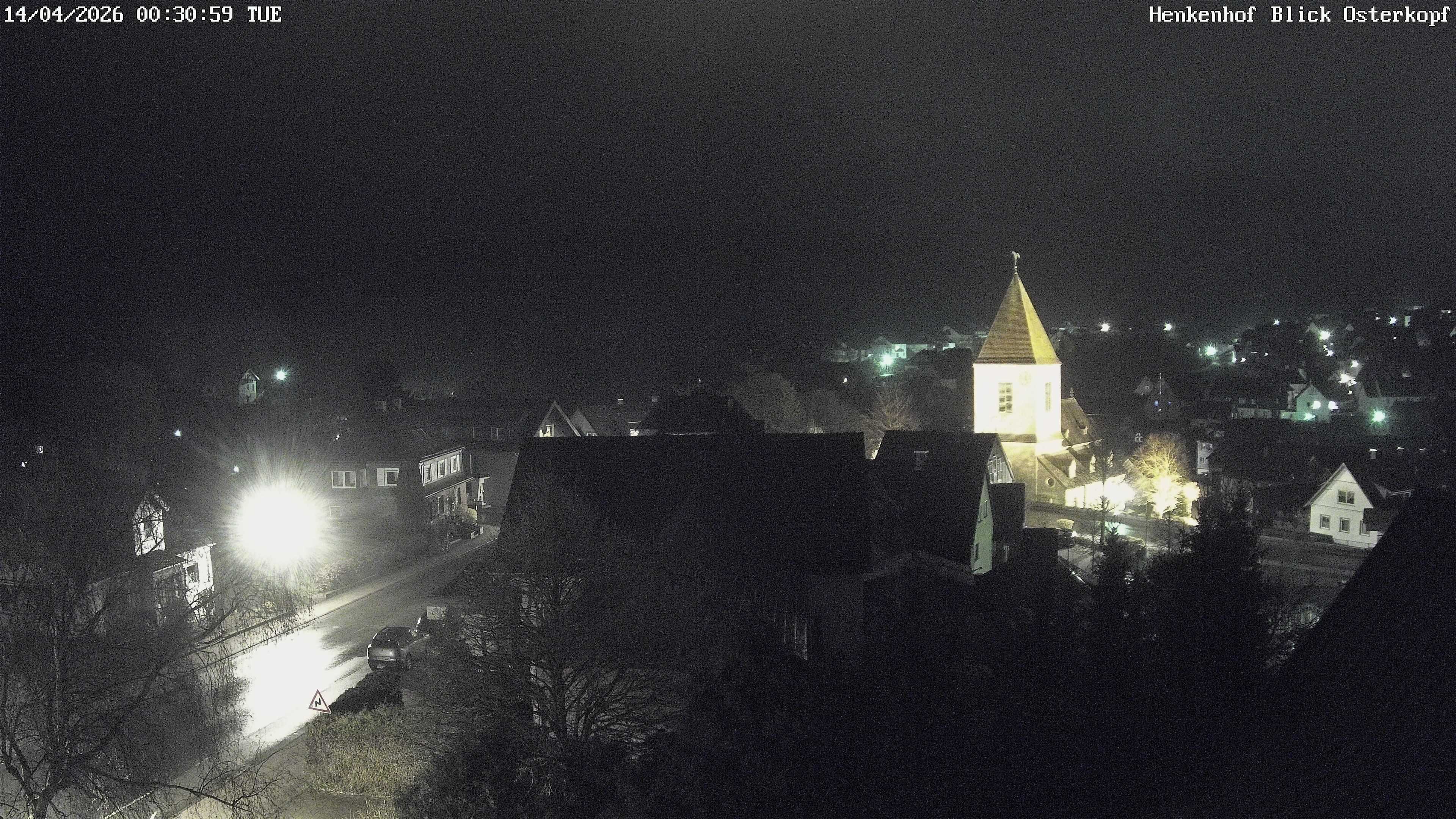 Archiv Foto Webcam Ortsmitte Usseln