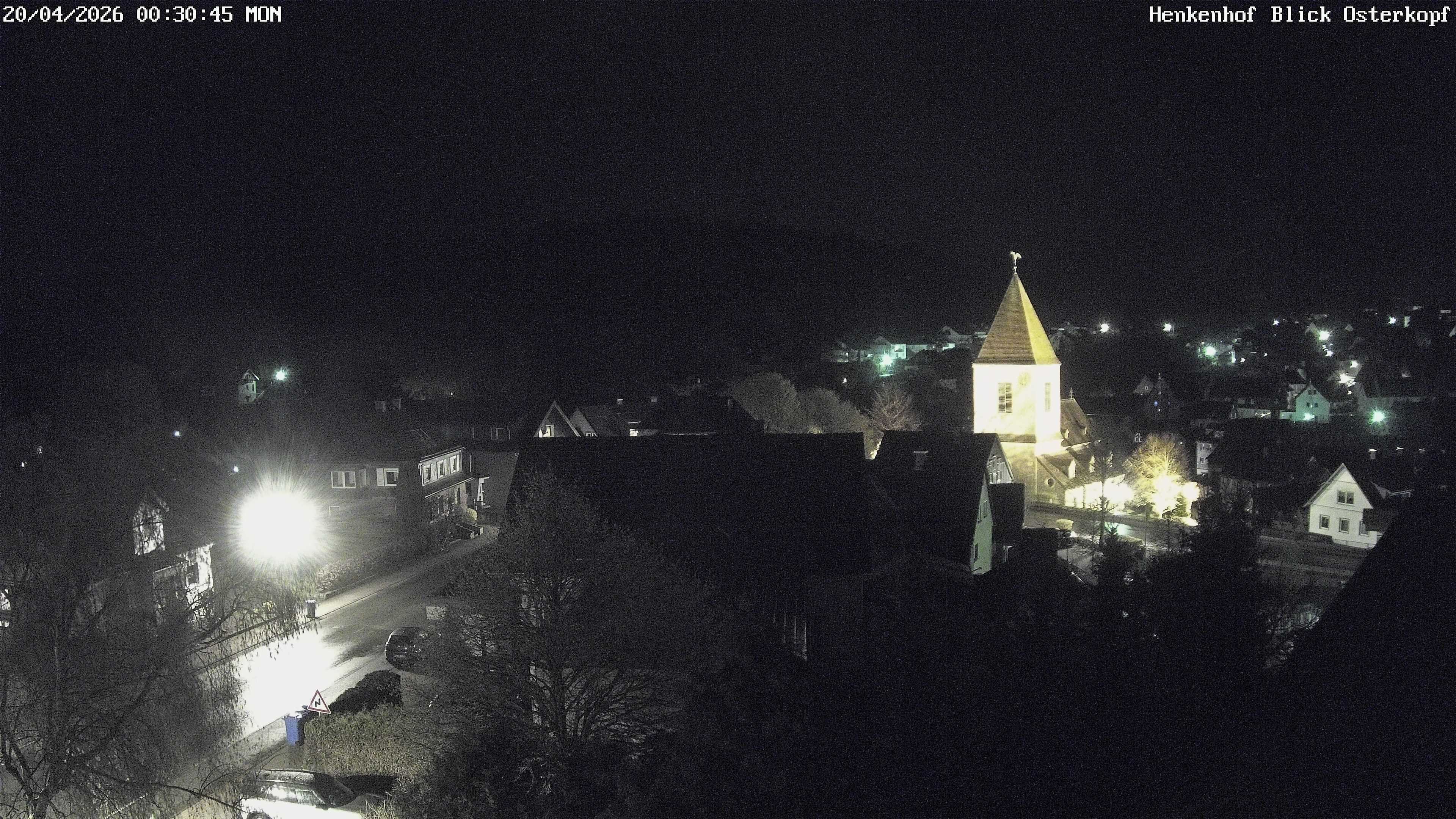 Archiv Foto Webcam Ortsmitte Usseln