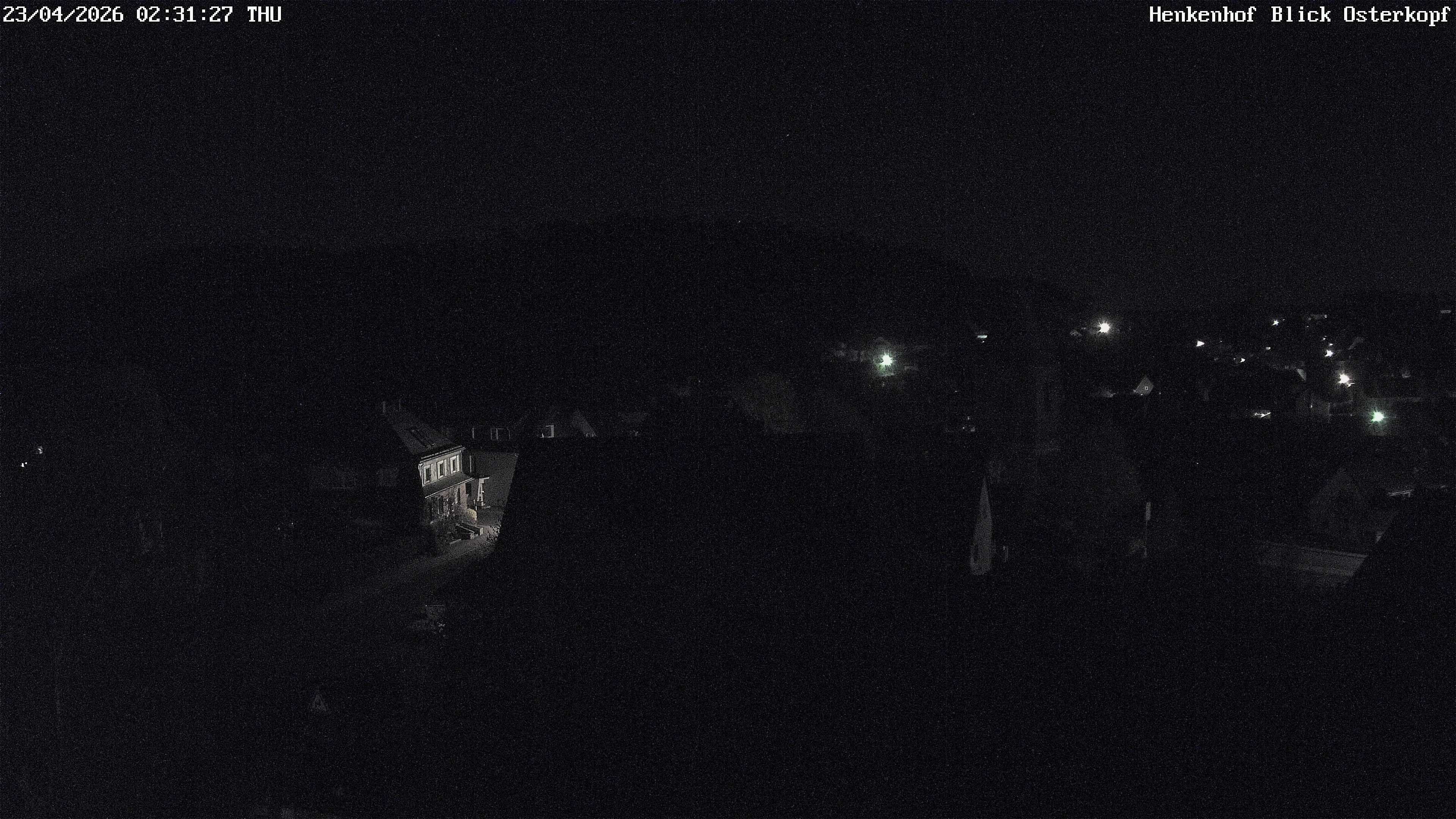 Archiv Foto Webcam Ortsmitte Usseln