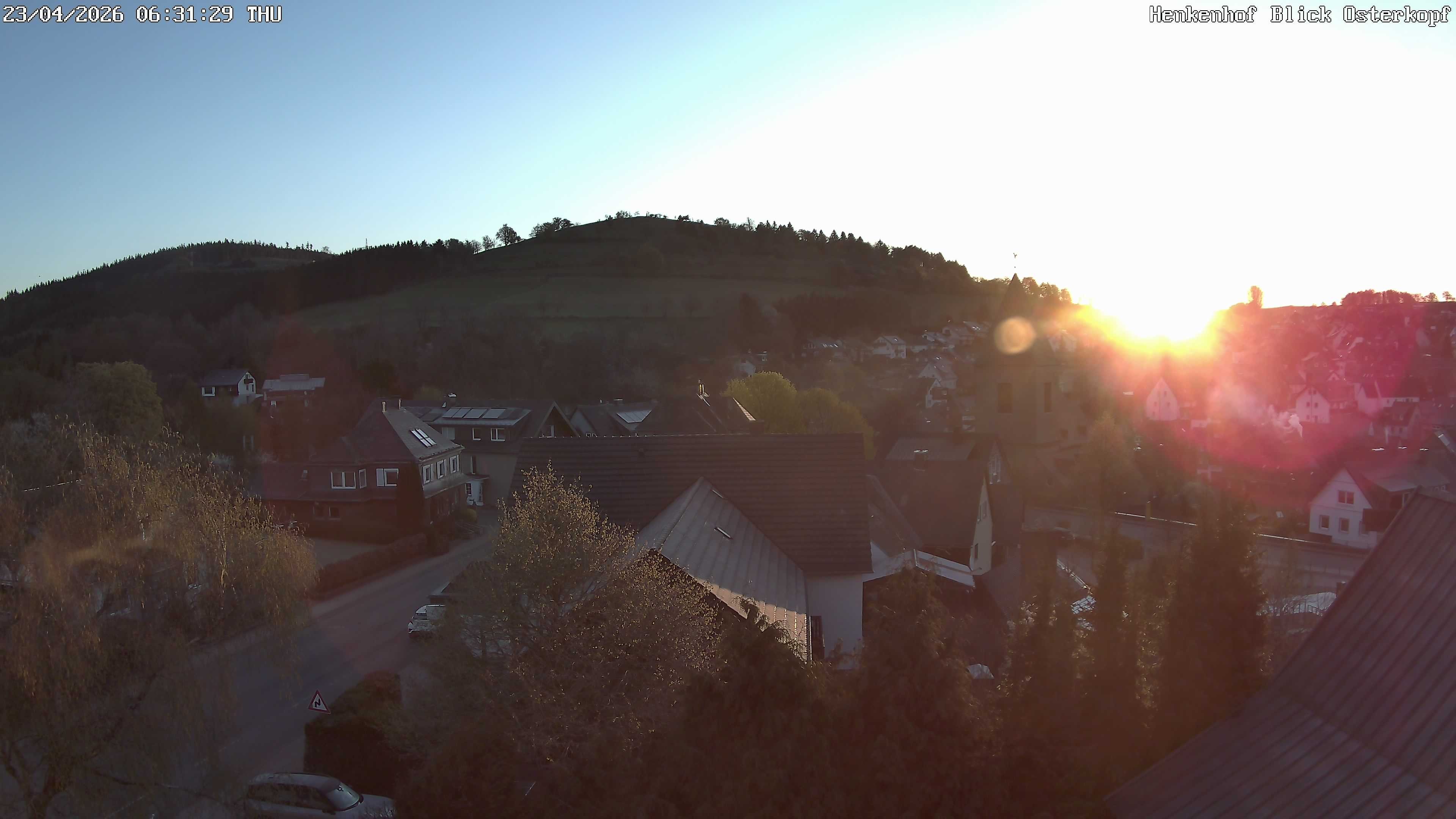 Archiv Foto Webcam Ortsmitte Usseln