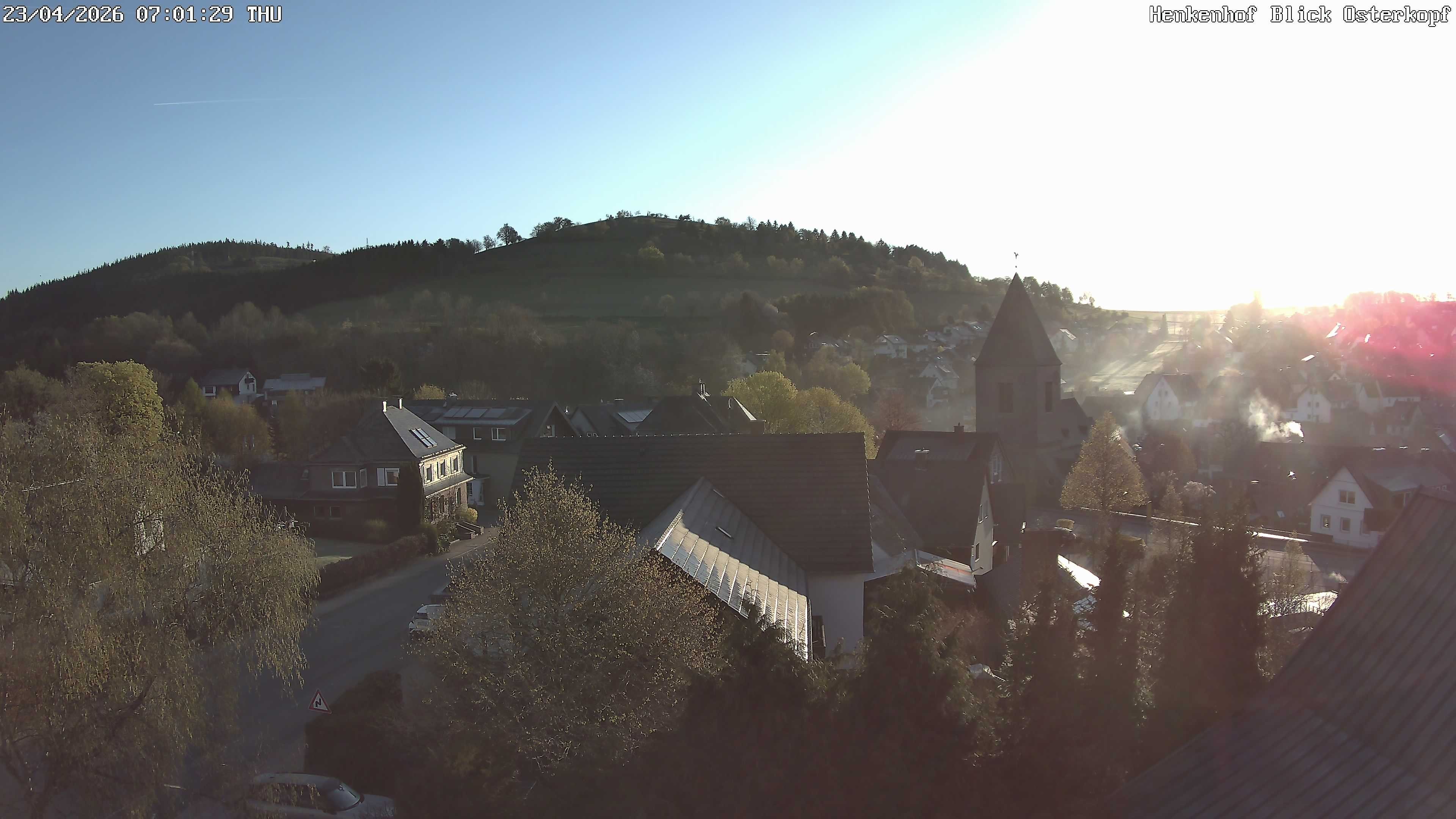 Archiv Foto Webcam Ortsmitte Usseln