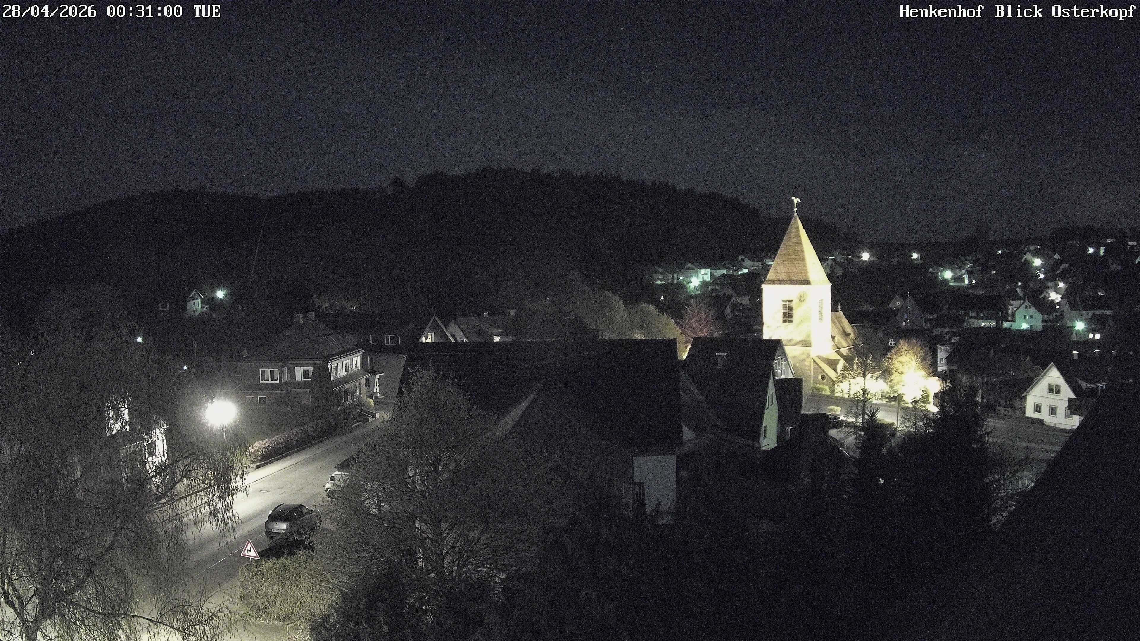 Archiv Foto Webcam Ortsmitte Usseln