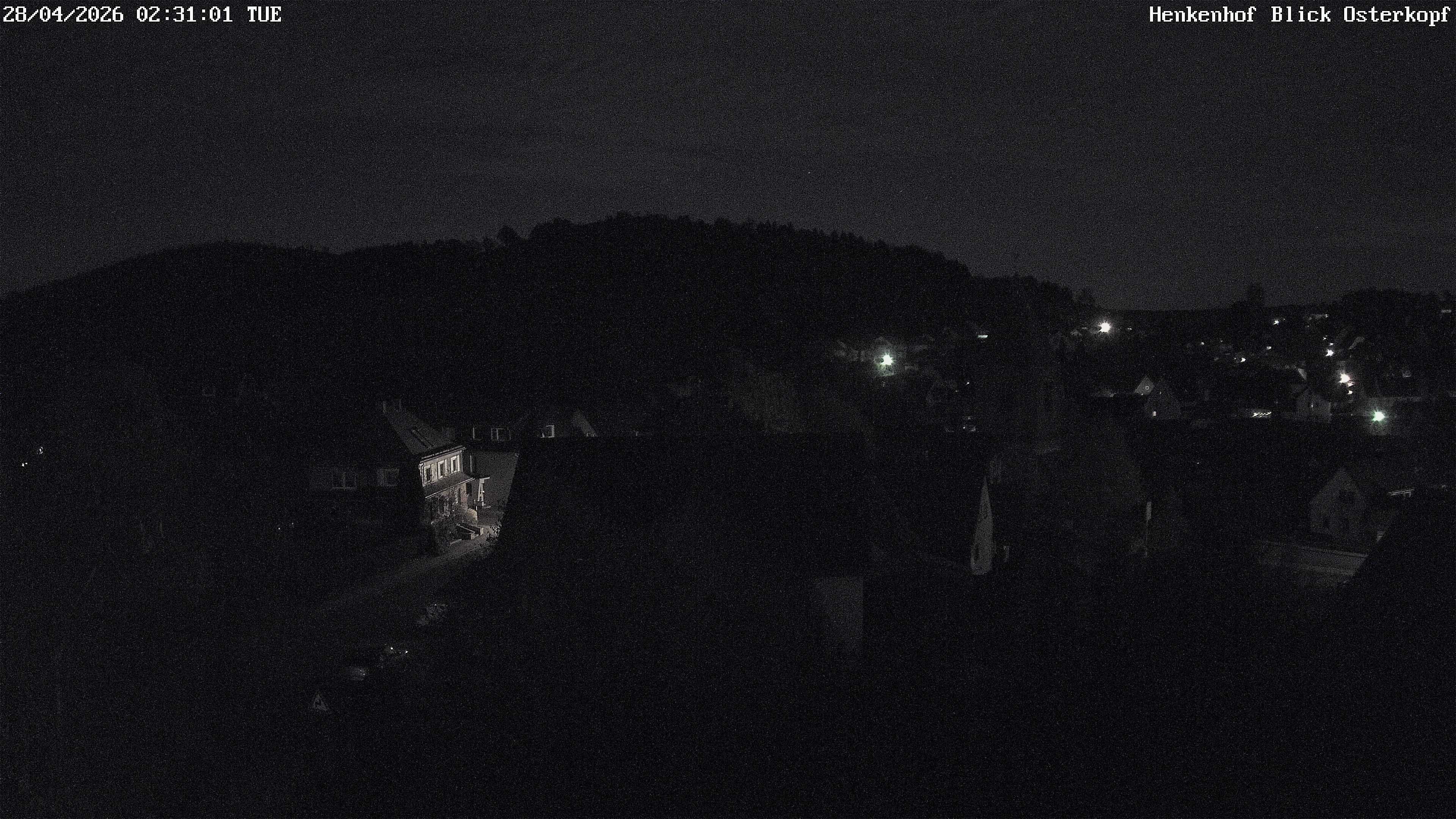 Archiv Foto Webcam Ortsmitte Usseln