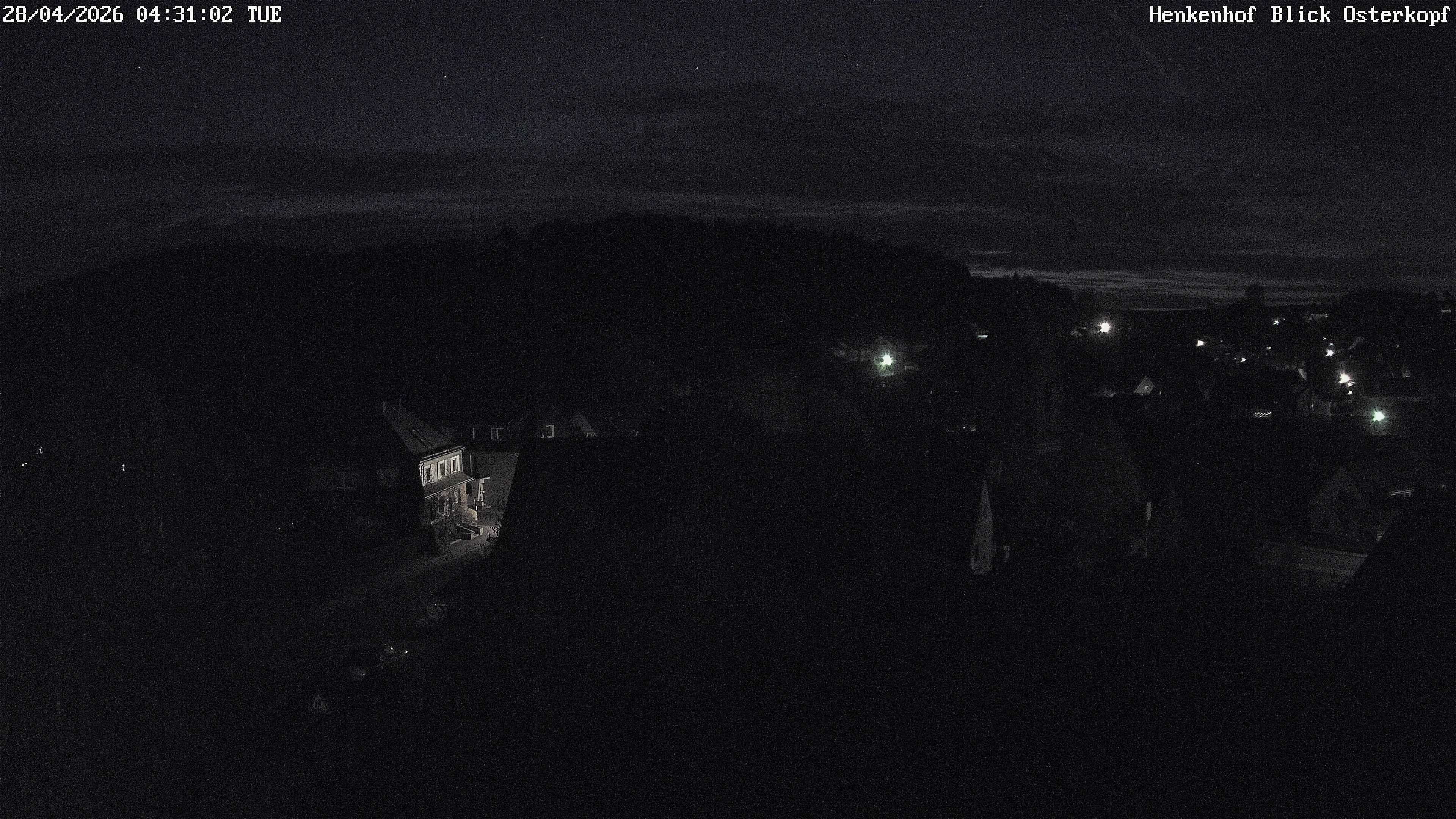 Archiv Foto Webcam Ortsmitte Usseln