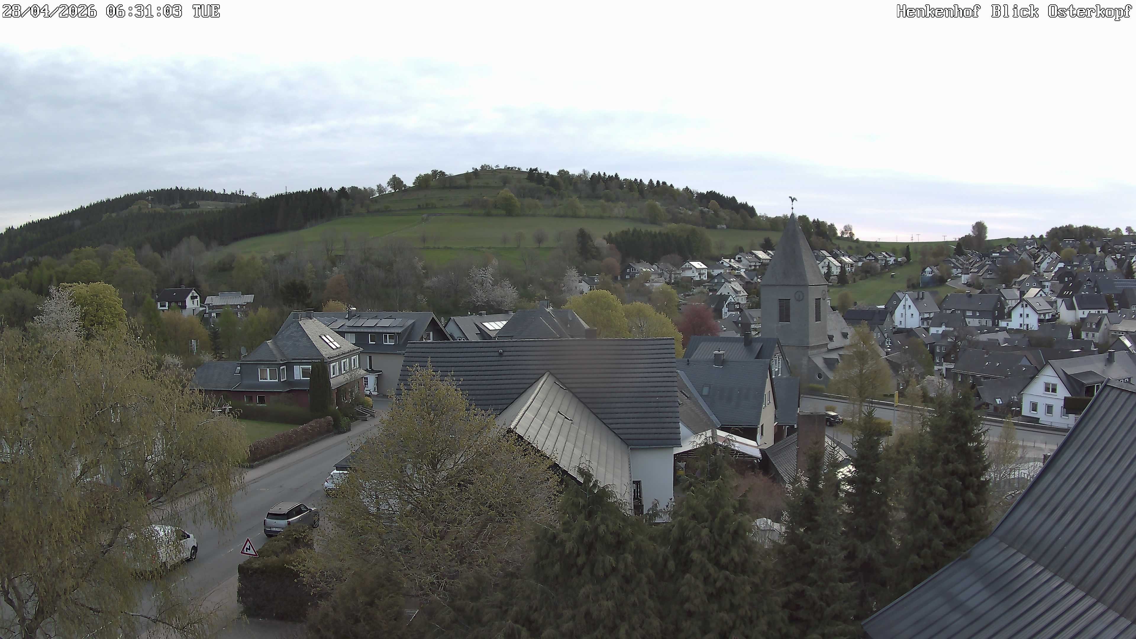 Archiv Foto Webcam Ortsmitte Usseln