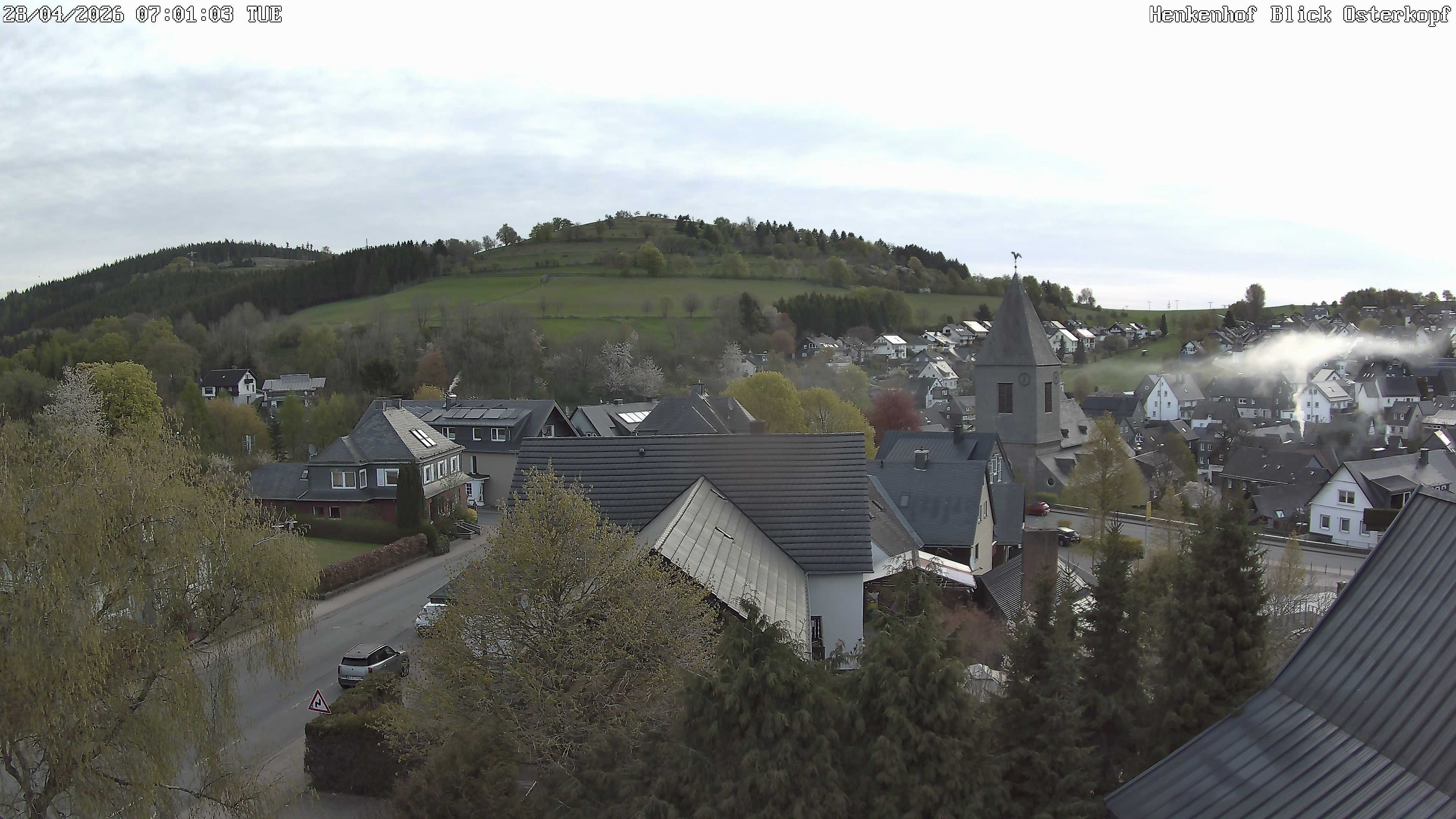 Archiv Foto Webcam Ortsmitte Usseln