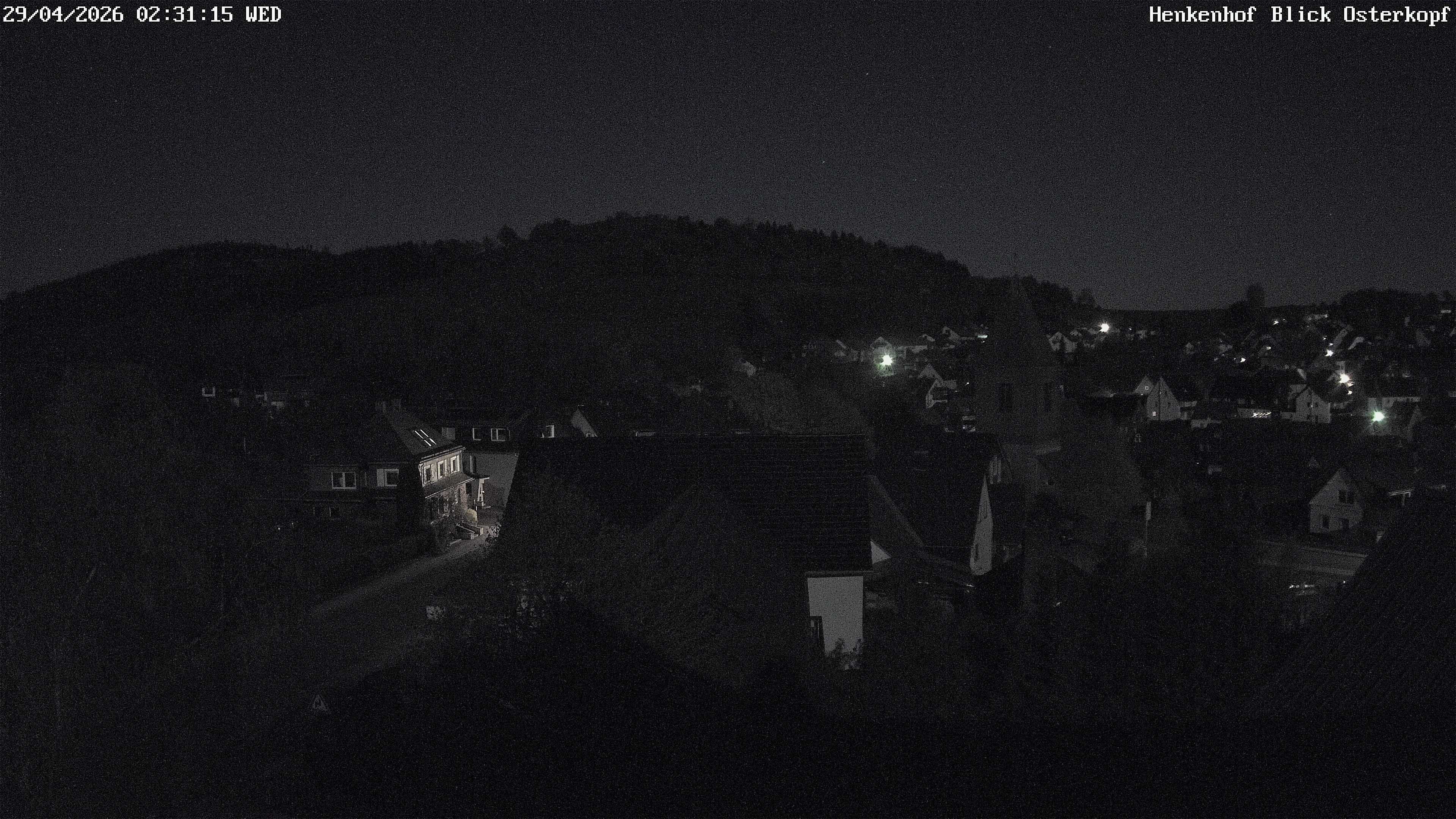 Archiv Foto Webcam Ortsmitte Usseln