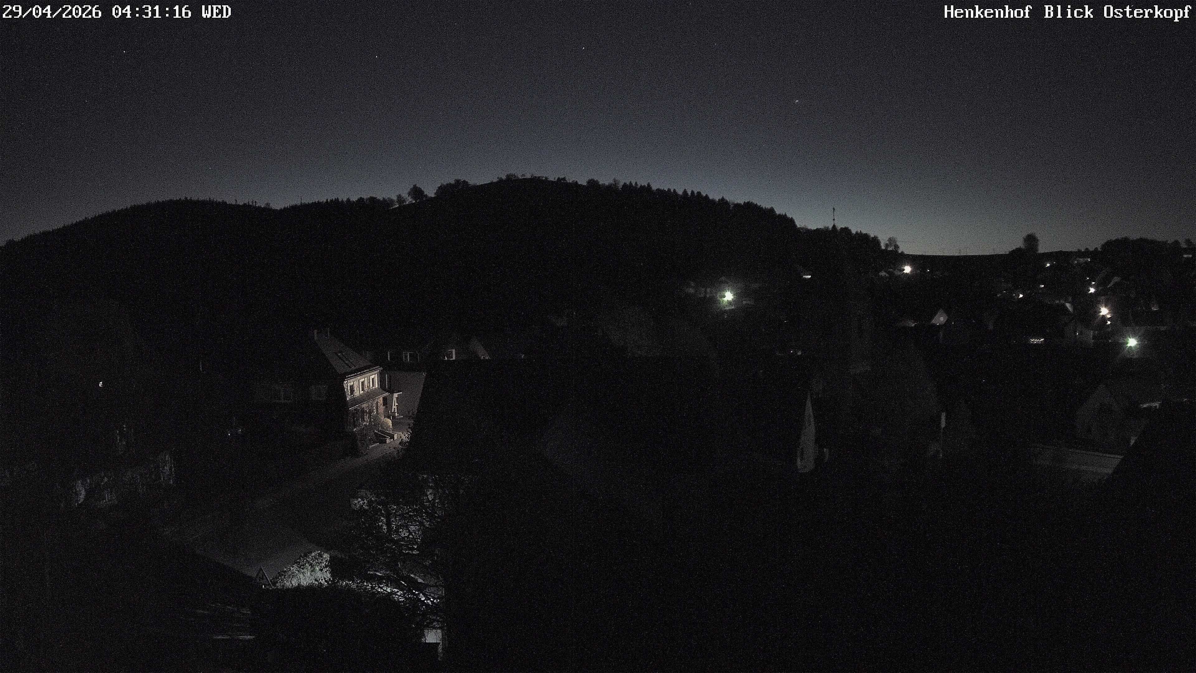 Archiv Foto Webcam Ortsmitte Usseln