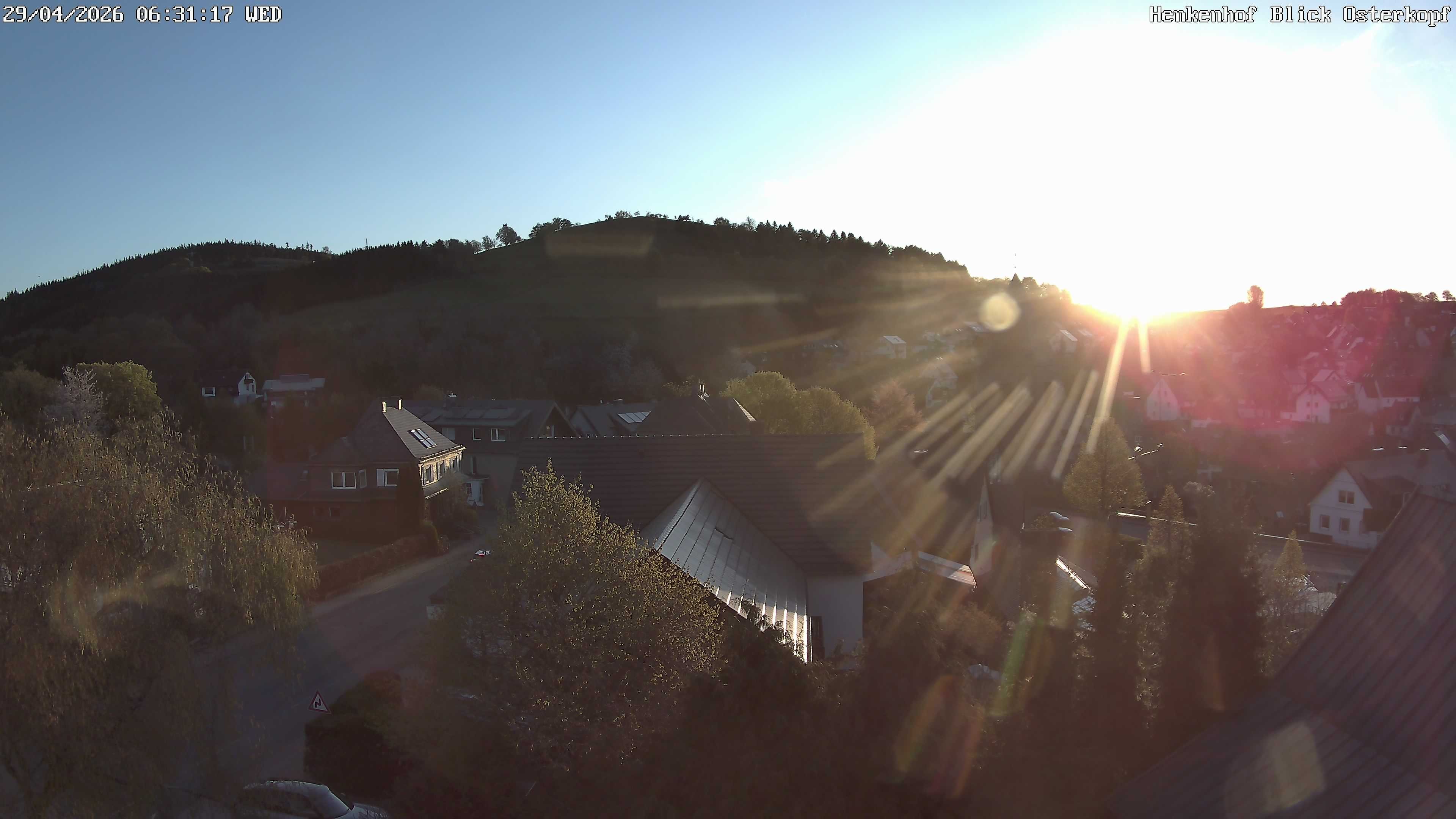 Archiv Foto Webcam Ortsmitte Usseln