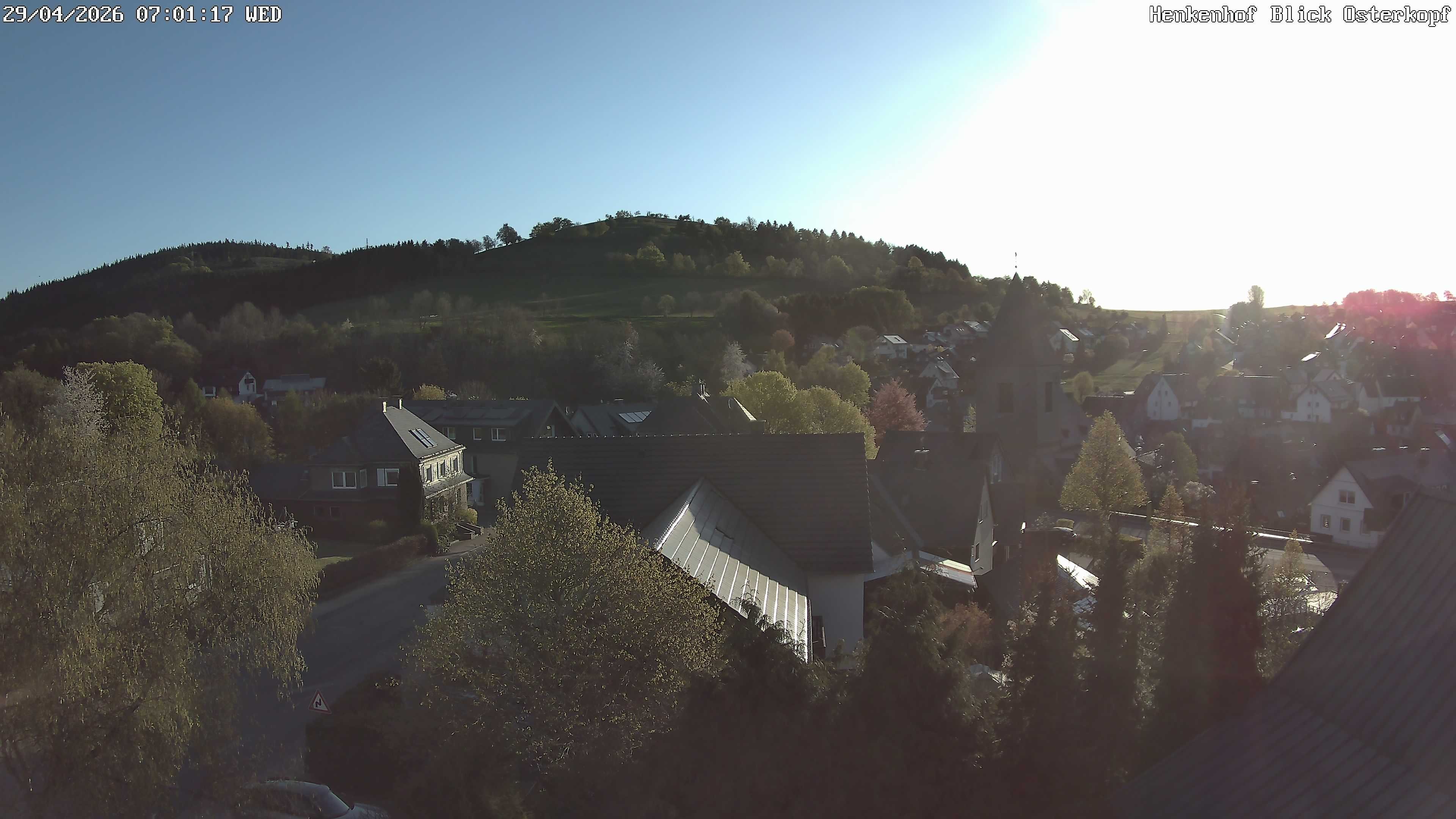 Archiv Foto Webcam Ortsmitte Usseln