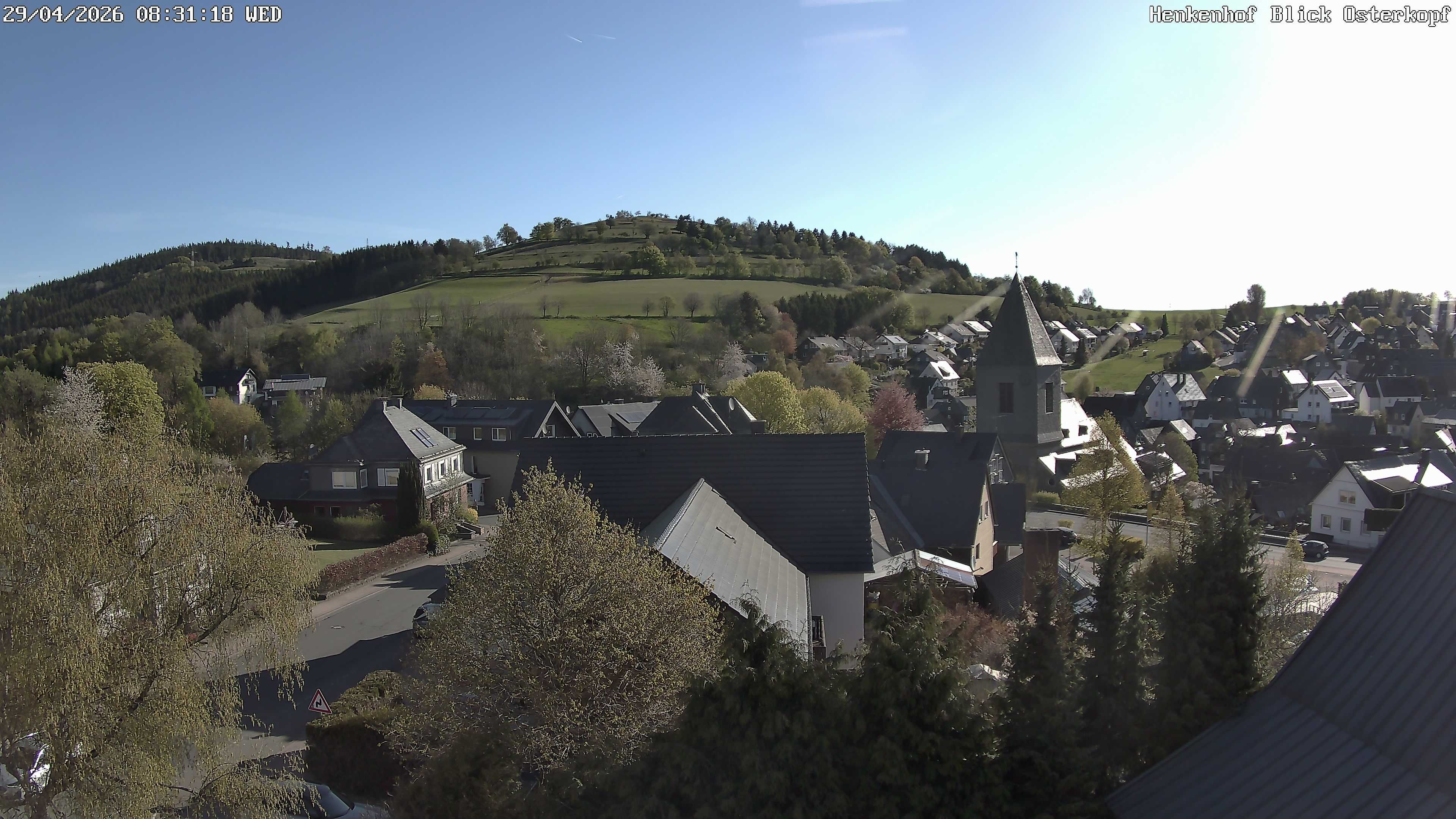 Archiv Foto Webcam Ortsmitte Usseln