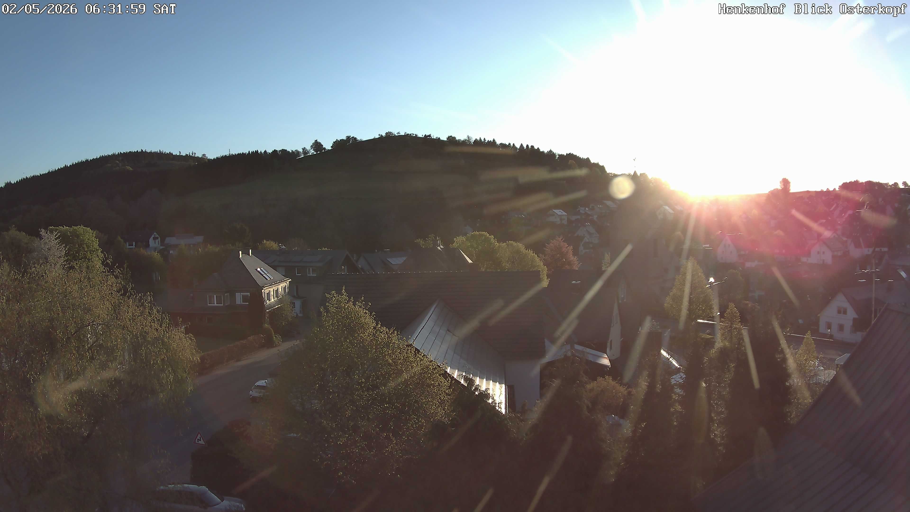Archiv Foto Webcam Ortsmitte Usseln