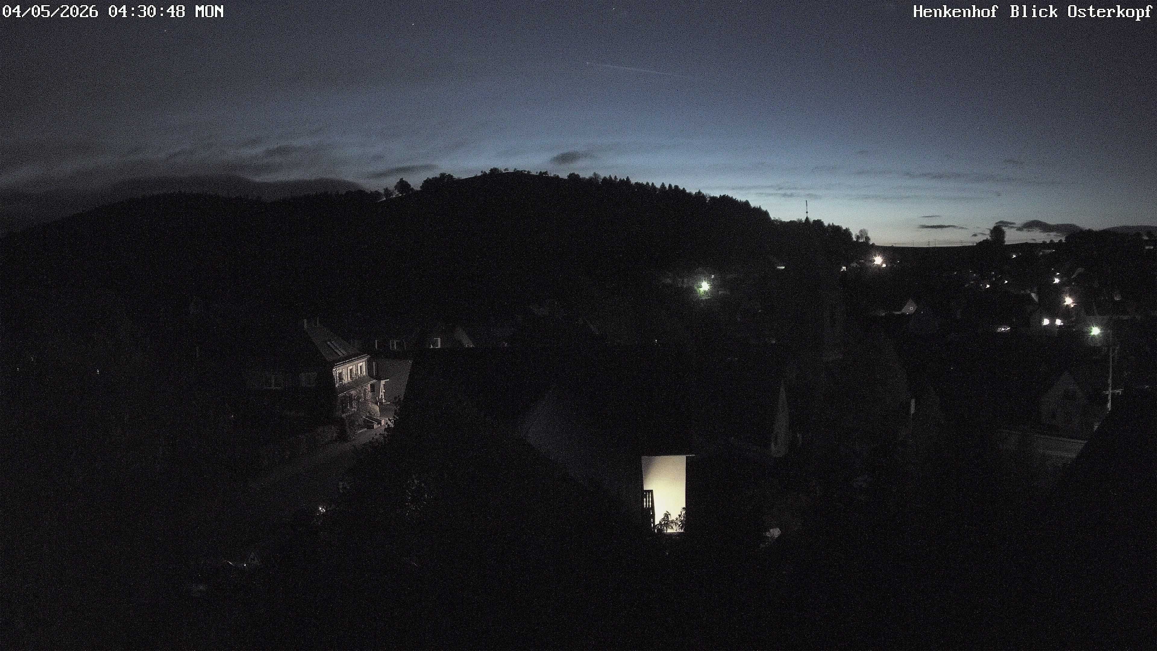 Archived image Webcam Willingen: View Usseln Village