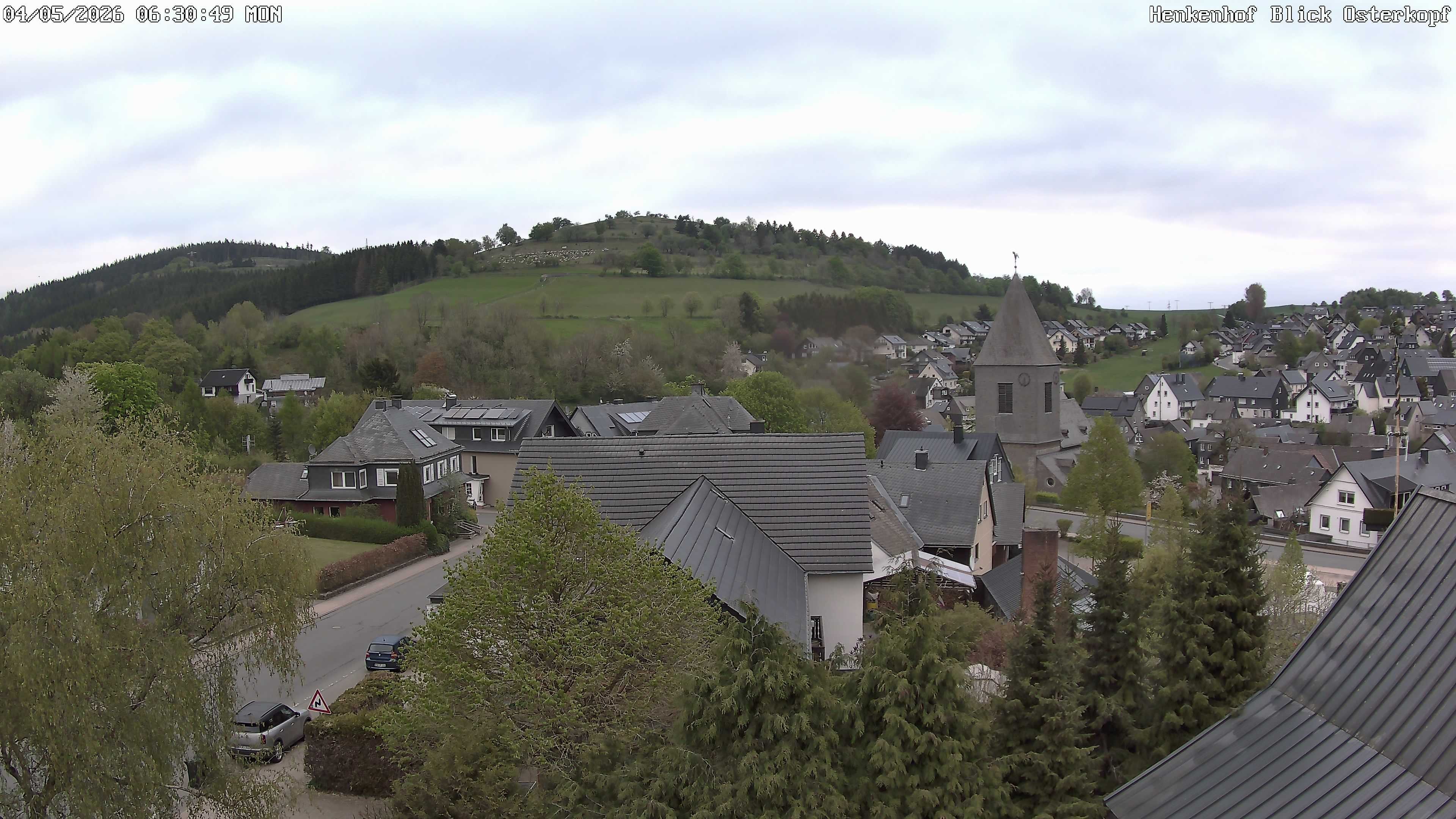 Archived image Webcam Willingen: View Usseln Village