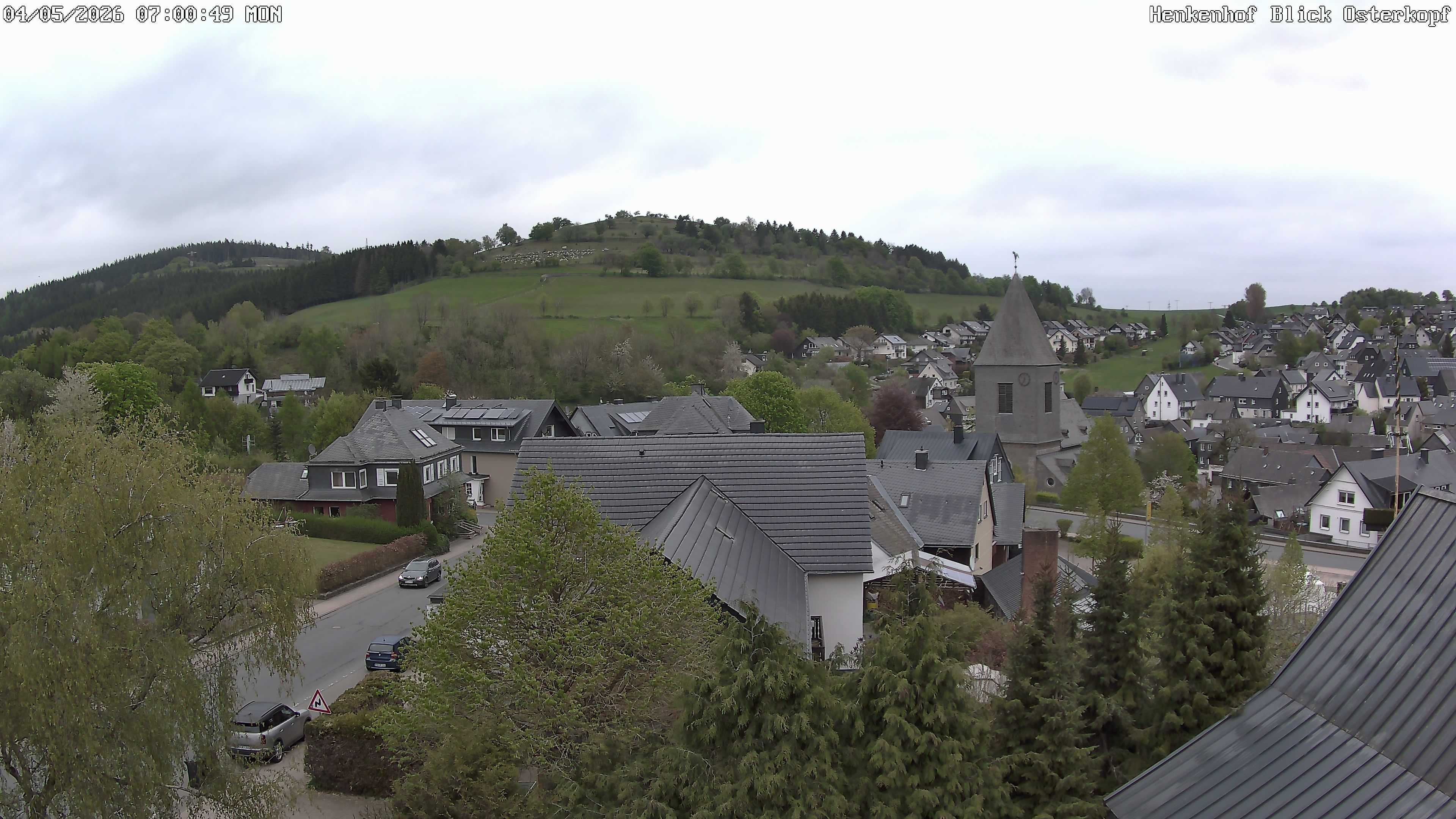 Archived image Webcam Willingen: View Usseln Village