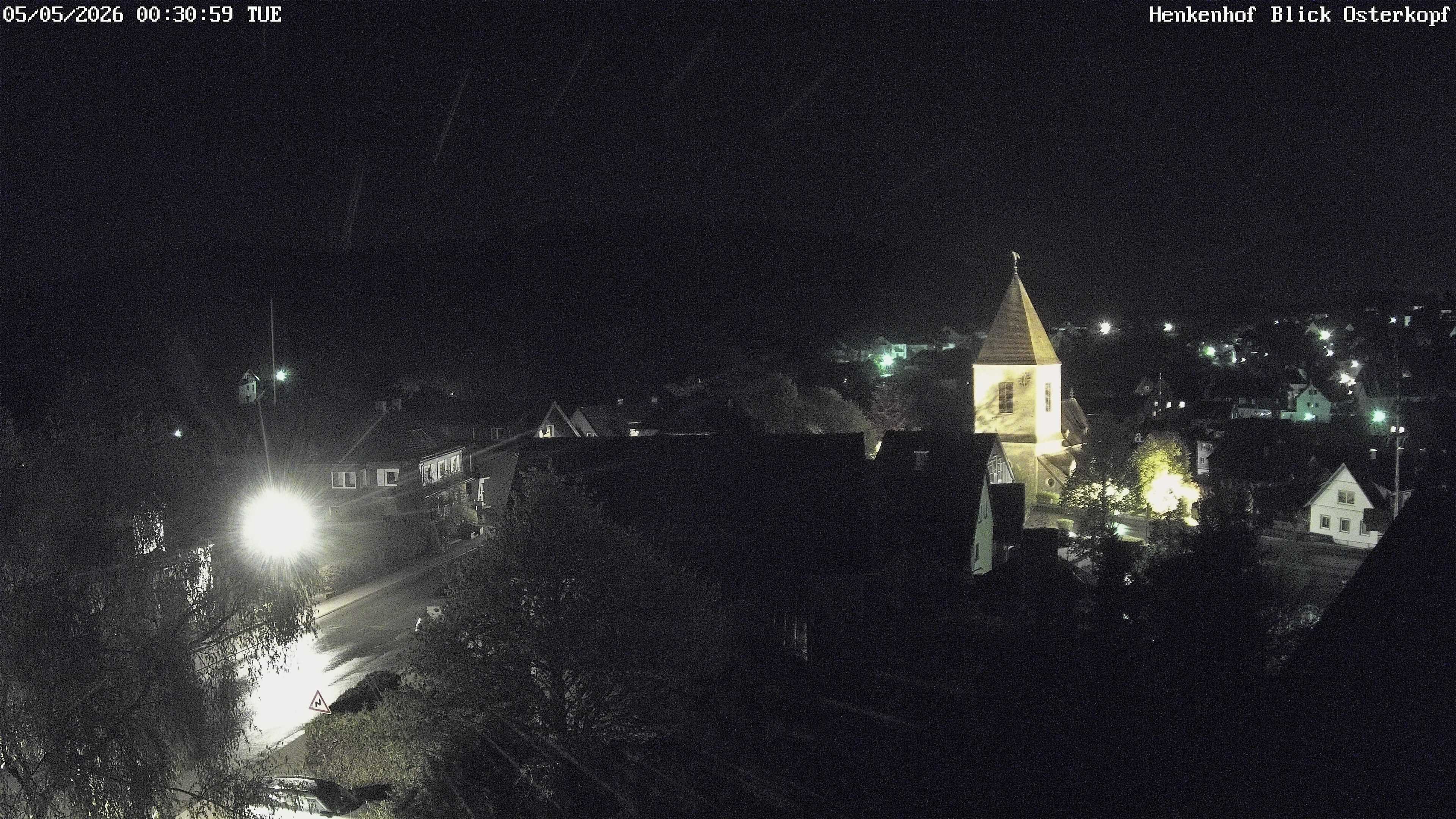 Archiv Foto Webcam Ortsmitte Usseln