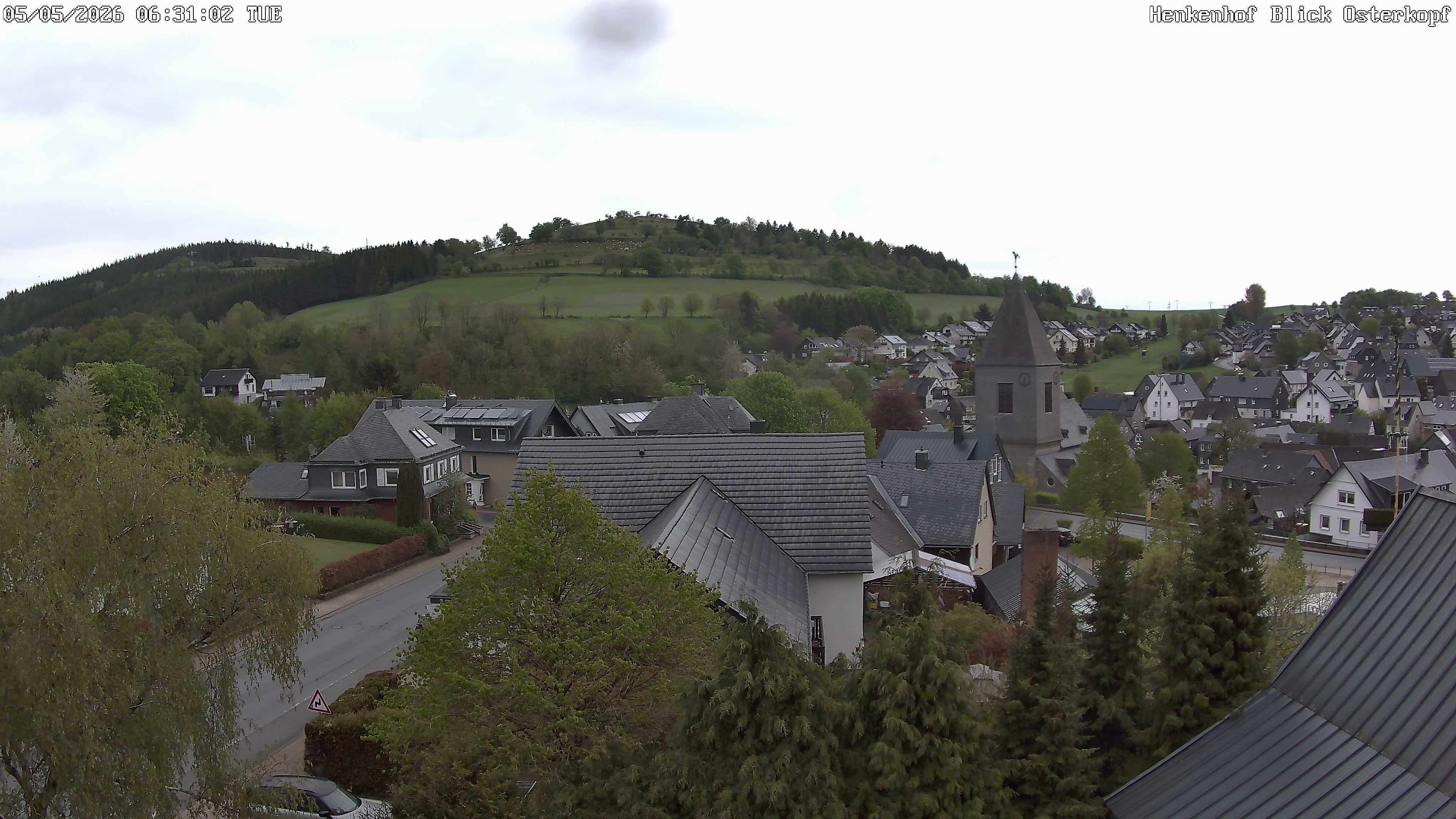 Archiv Foto Webcam Ortsmitte Usseln