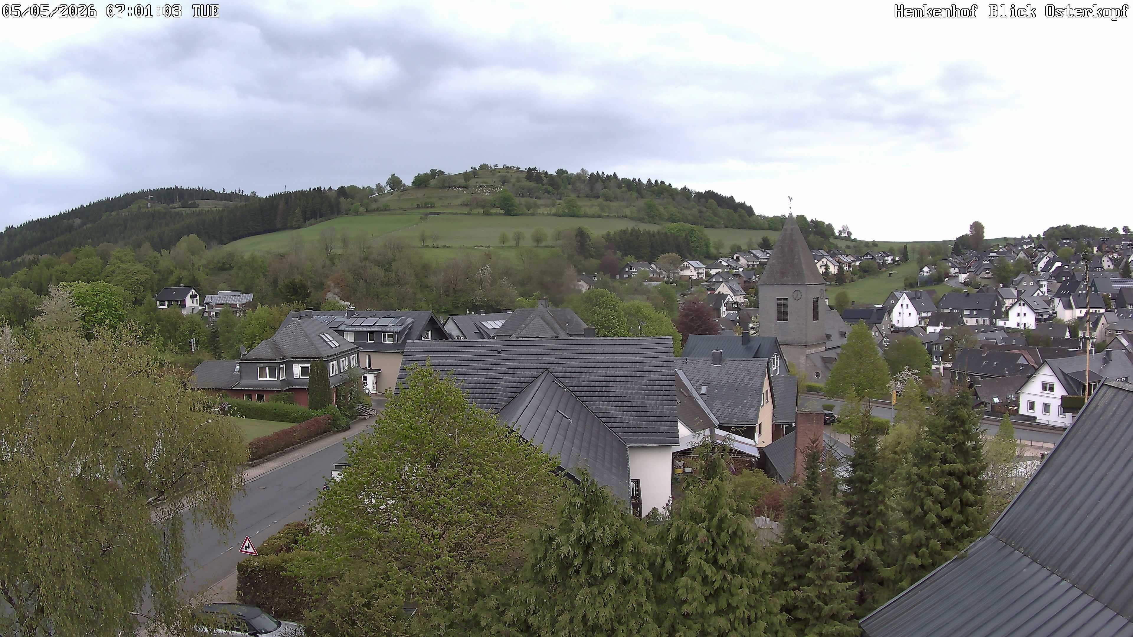 Archiv Foto Webcam Ortsmitte Usseln
