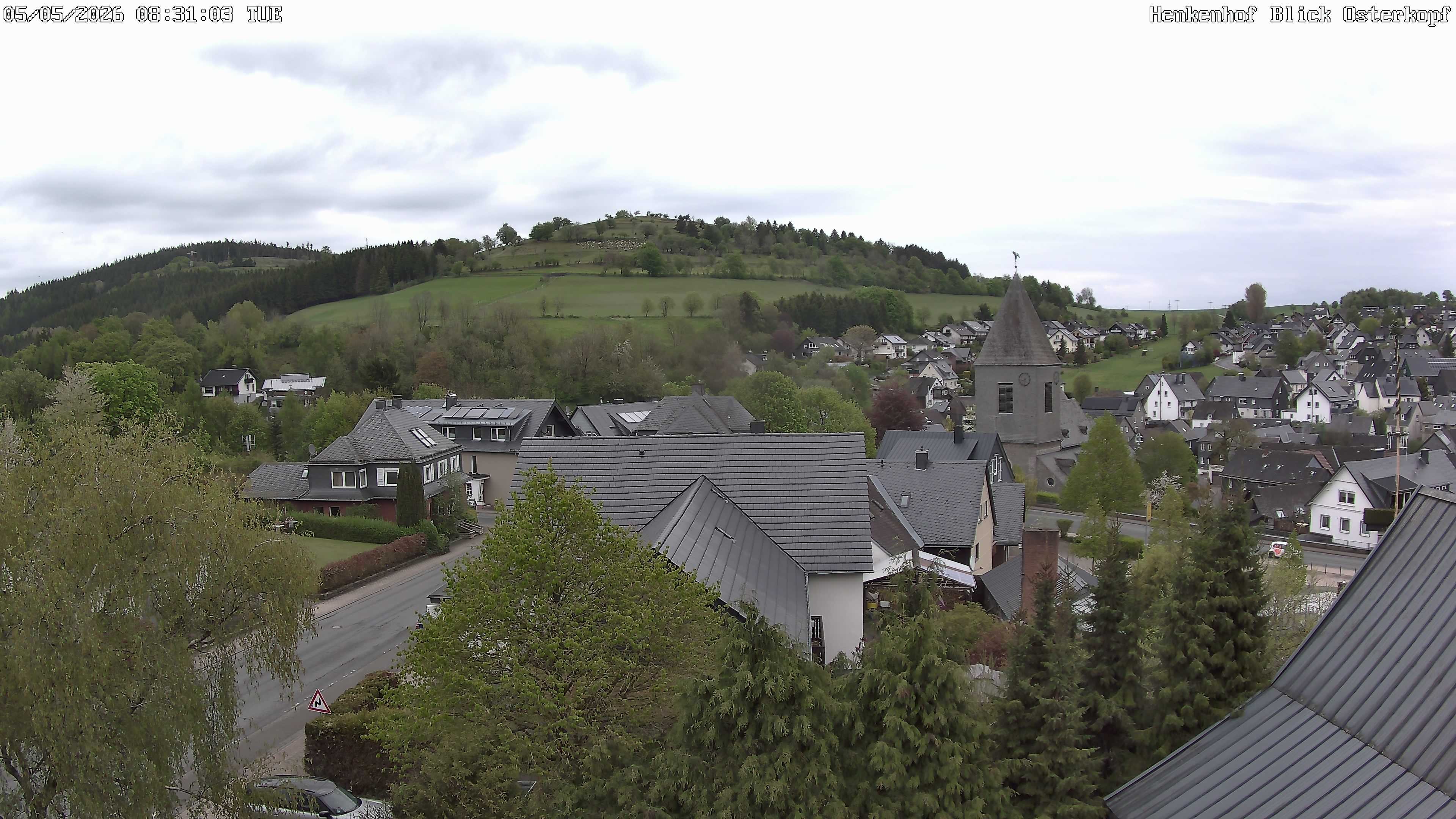 Archiv Foto Webcam Ortsmitte Usseln