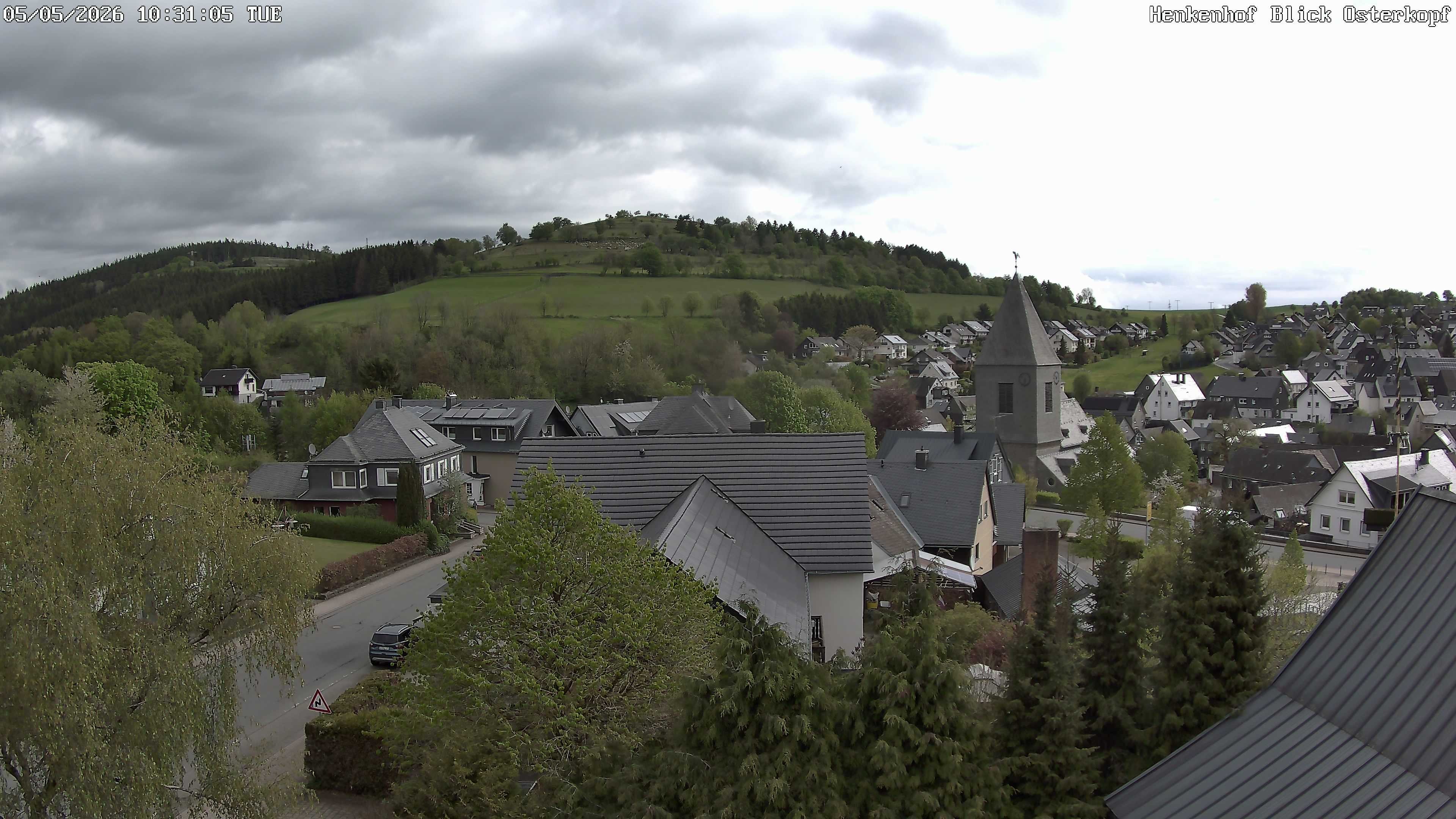 Archiv Foto Webcam Ortsmitte Usseln