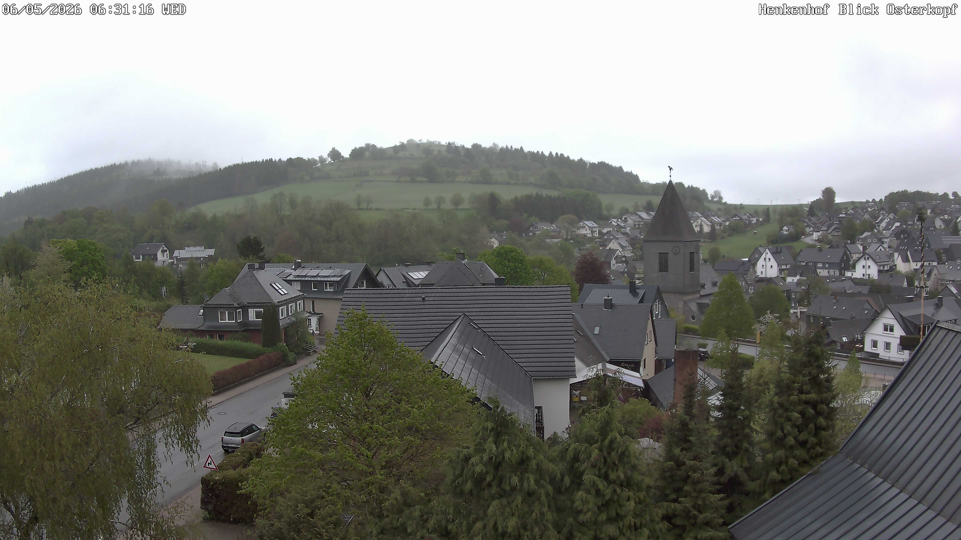 Archiv Foto Webcam Ortsmitte Usseln