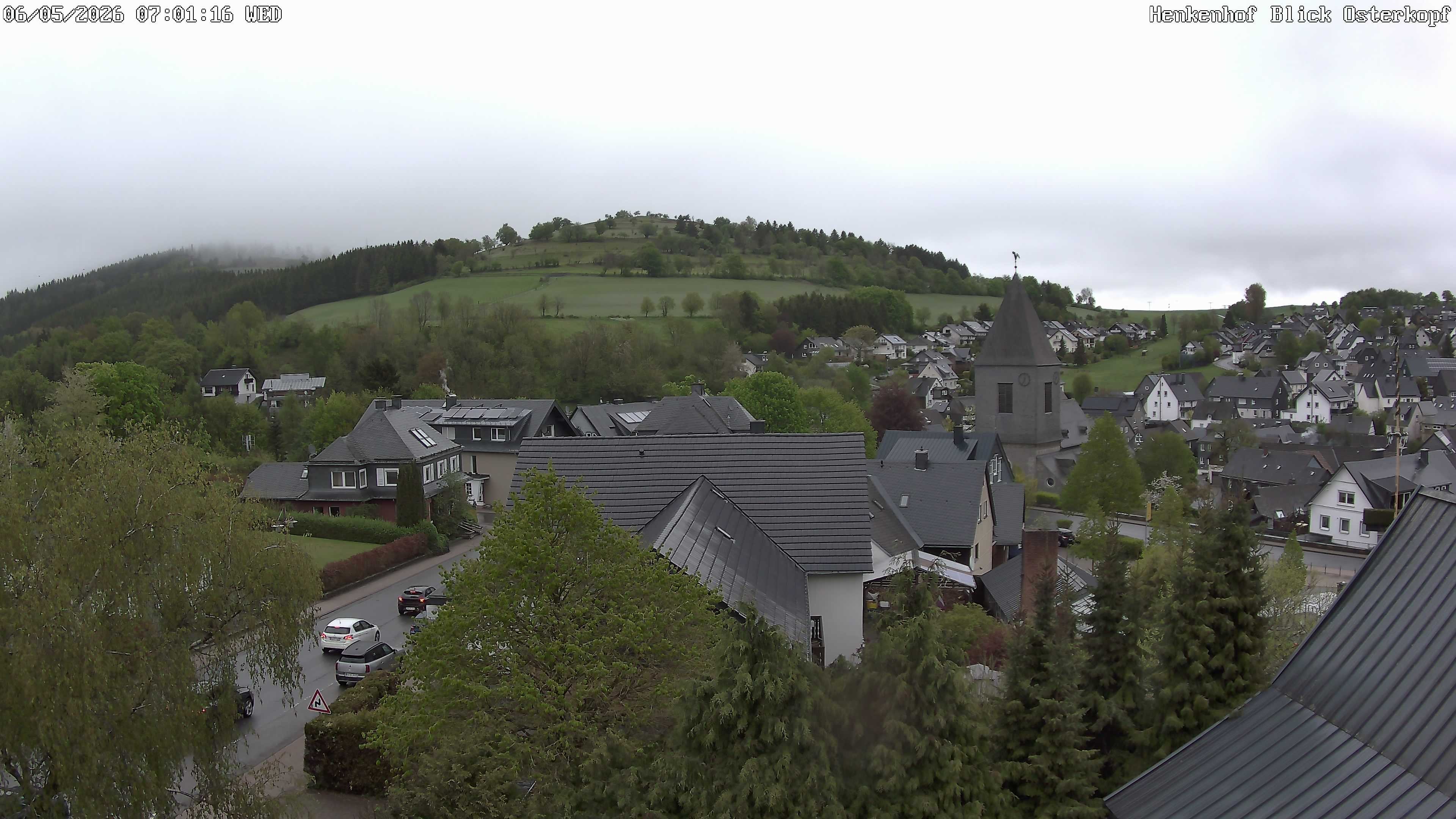 Archiv Foto Webcam Ortsmitte Usseln