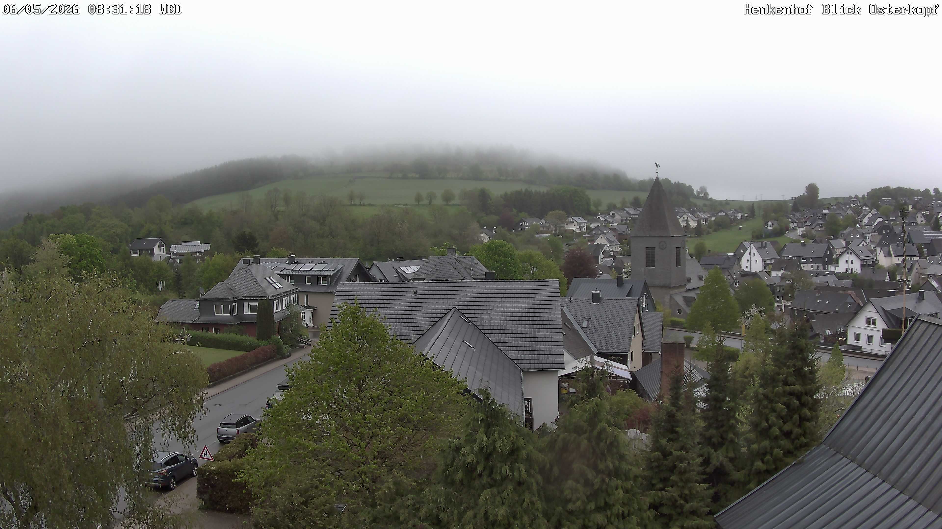 Archiv Foto Webcam Ortsmitte Usseln