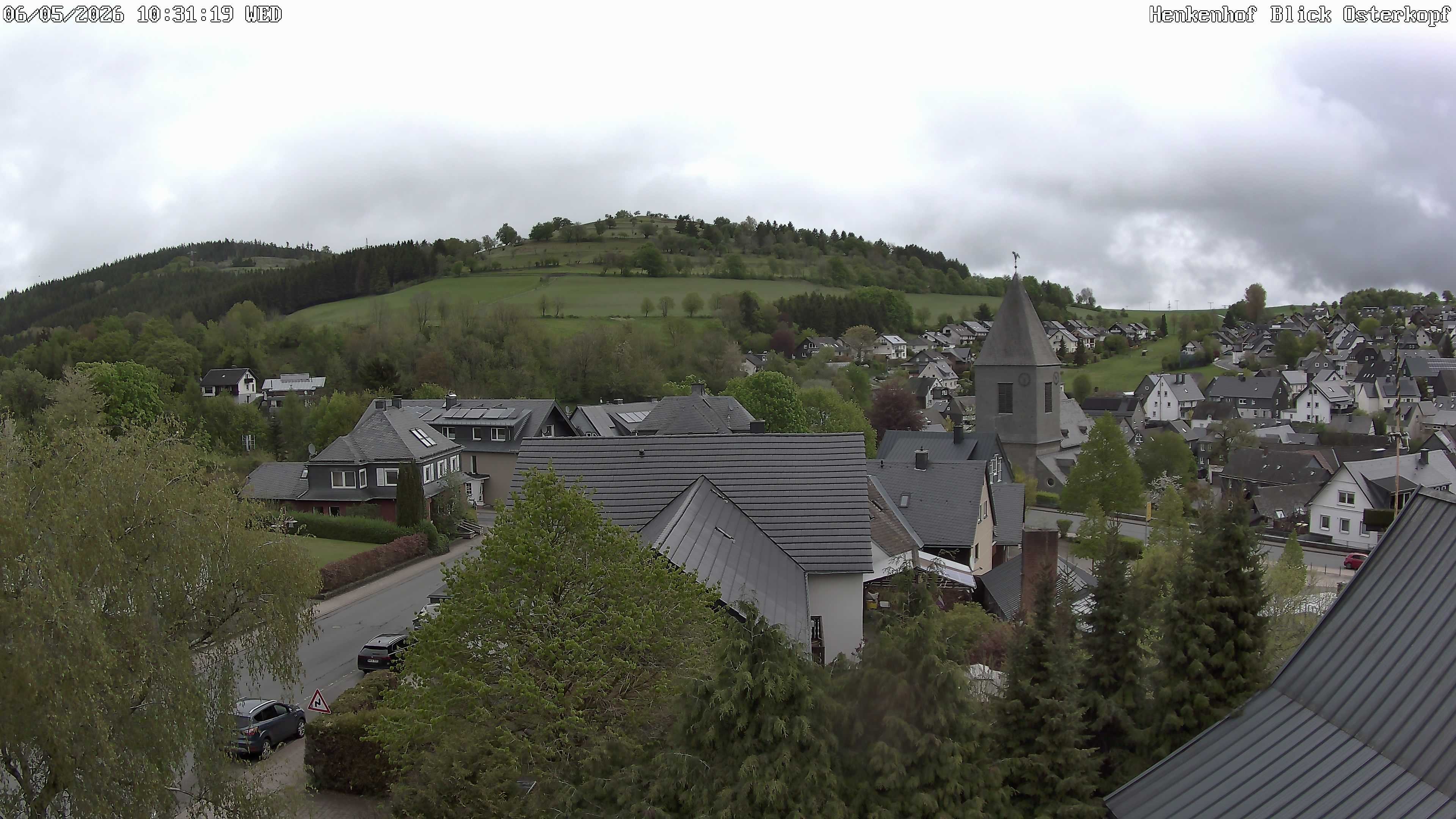 Archiv Foto Webcam Ortsmitte Usseln