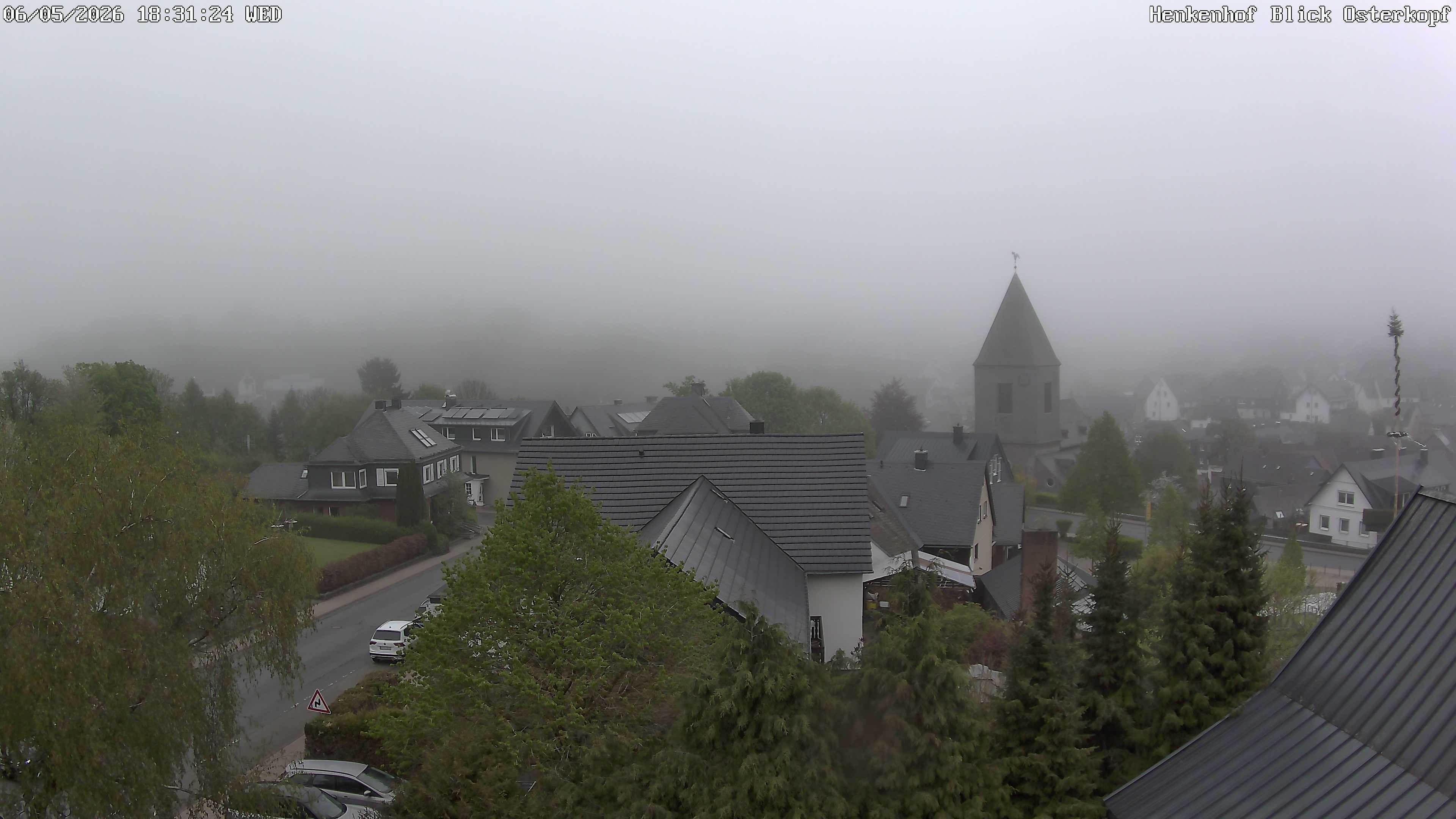 Archiv Foto Webcam Ortsmitte Usseln