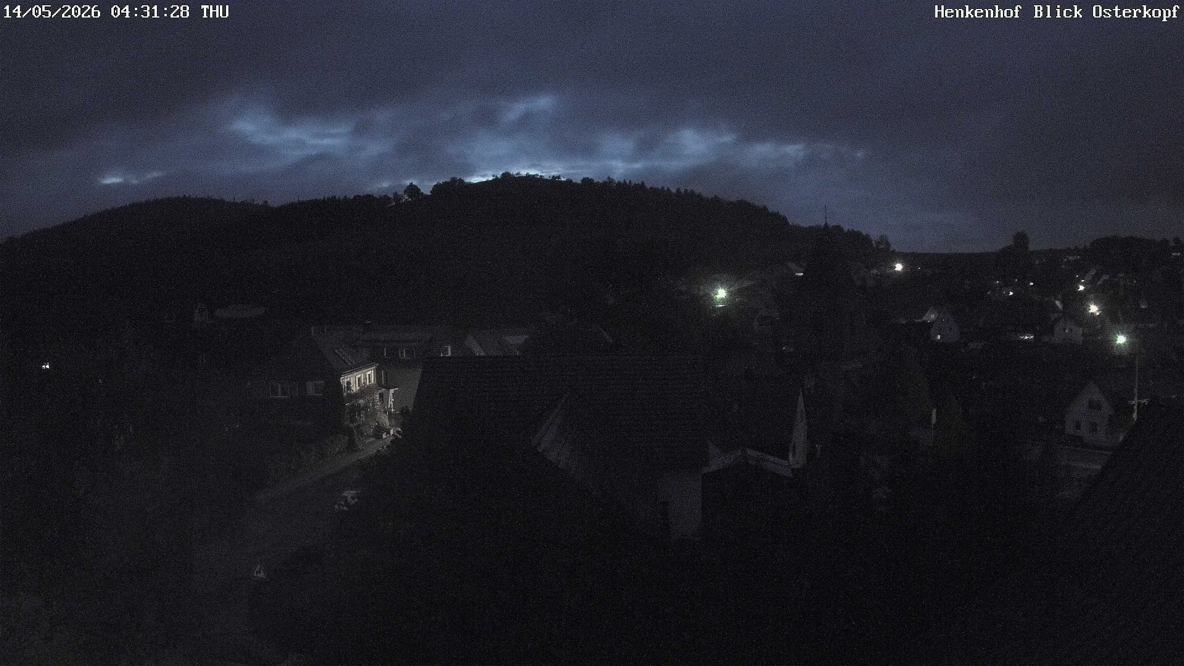 Archiv Foto Webcam Ortsmitte Usseln