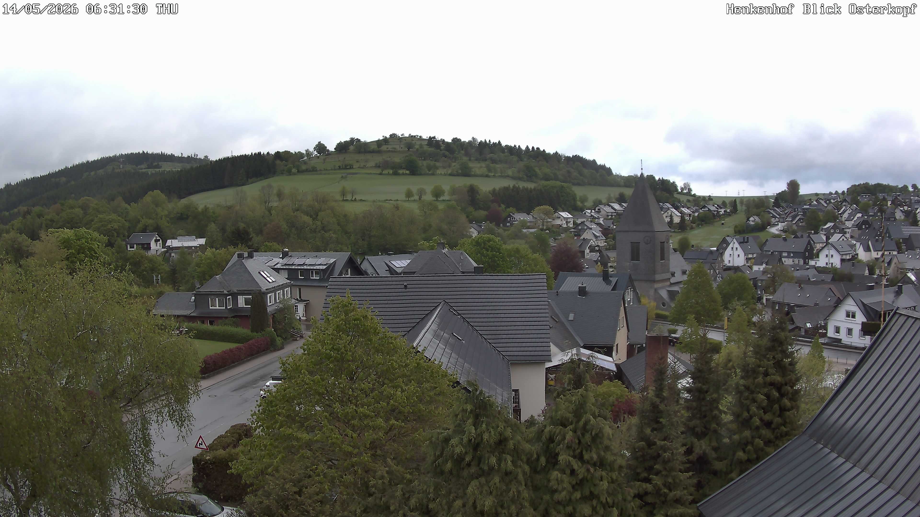 Archiv Foto Webcam Ortsmitte Usseln
