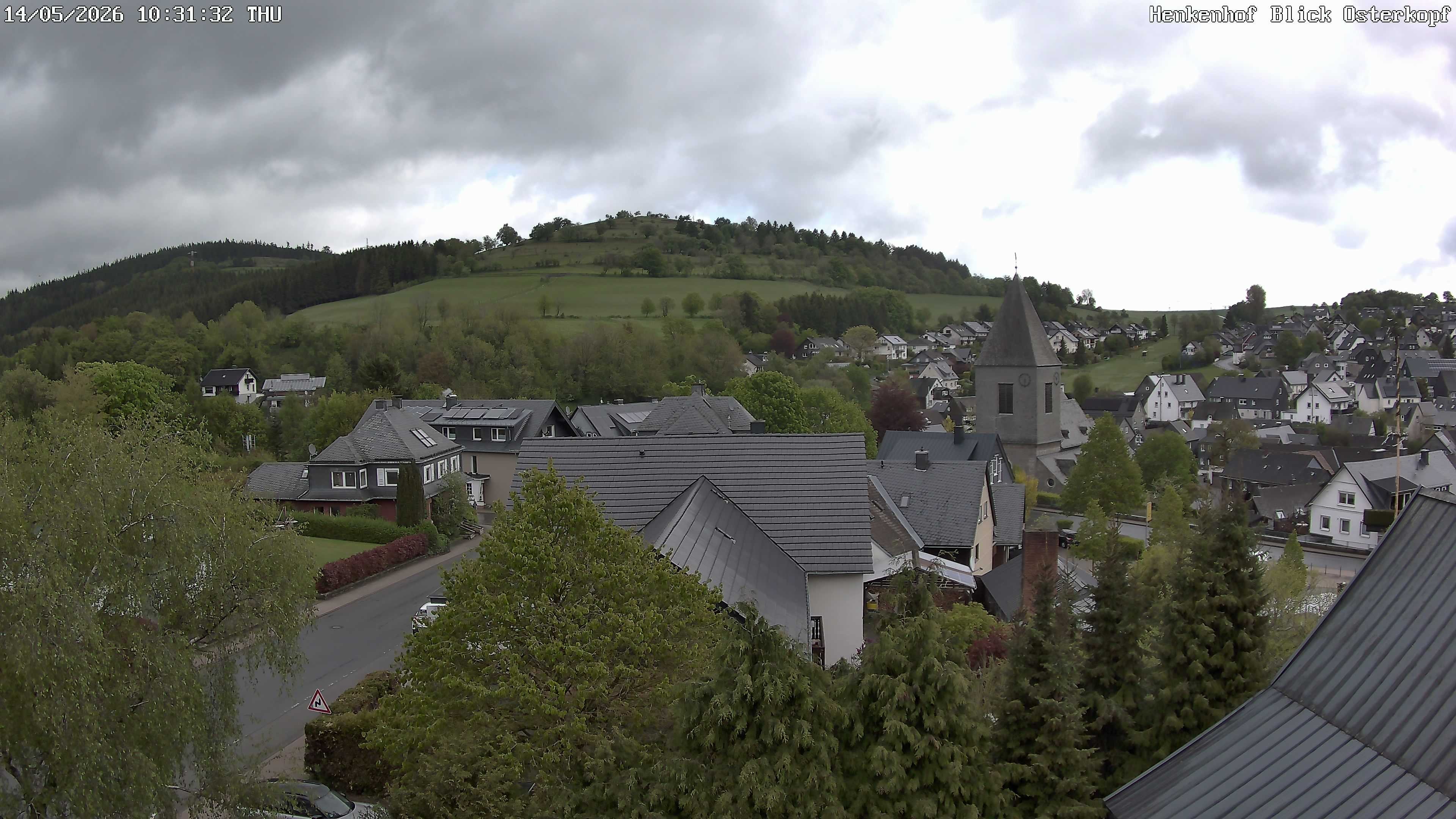 Archiv Foto Webcam Ortsmitte Usseln