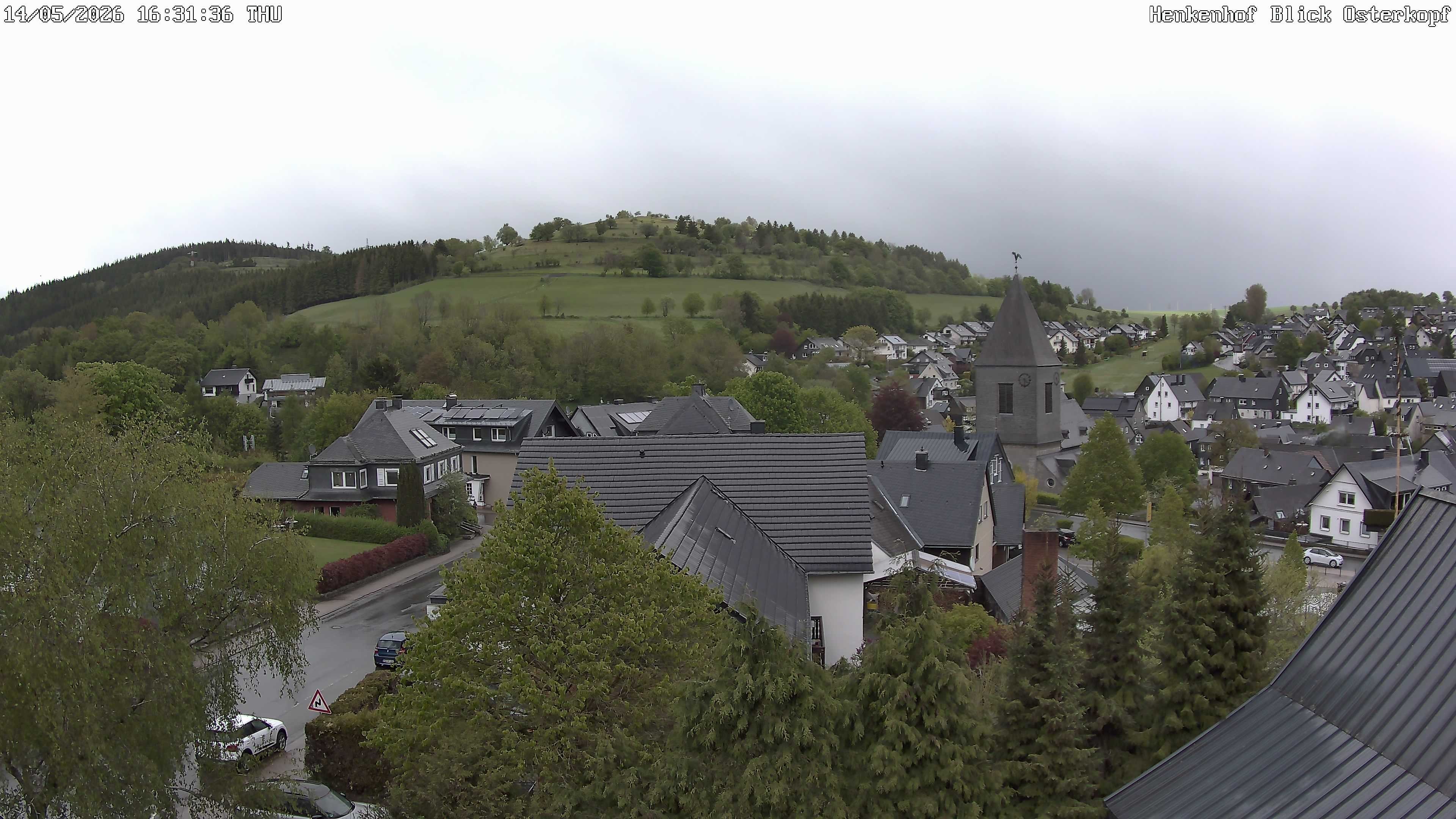 Archiv Foto Webcam Ortsmitte Usseln