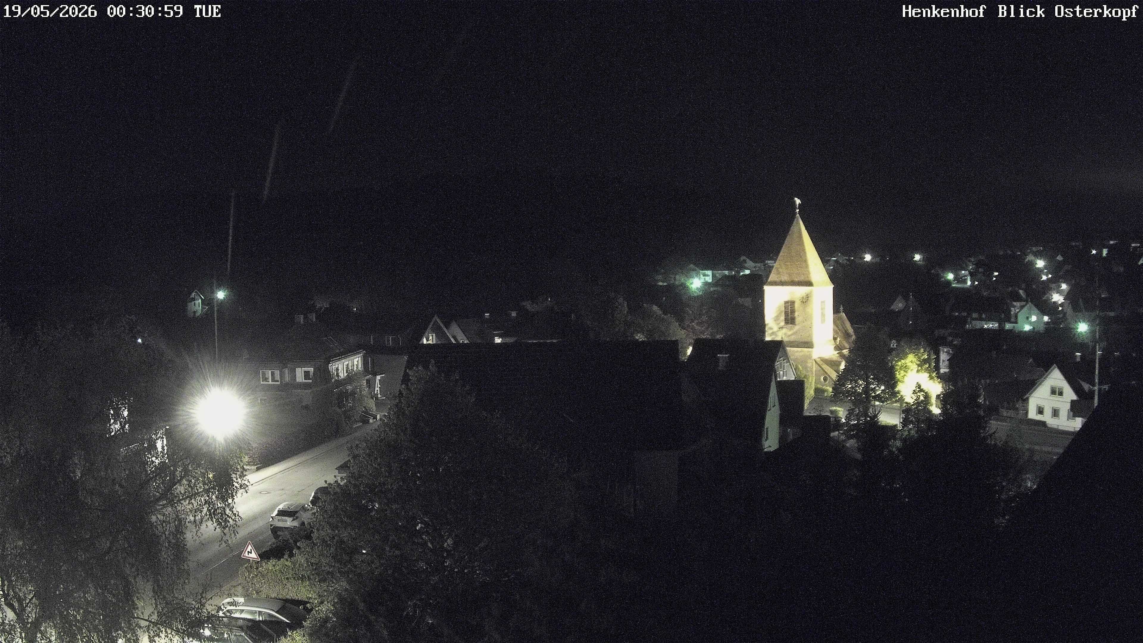 Archived image Webcam Willingen: View Usseln Village