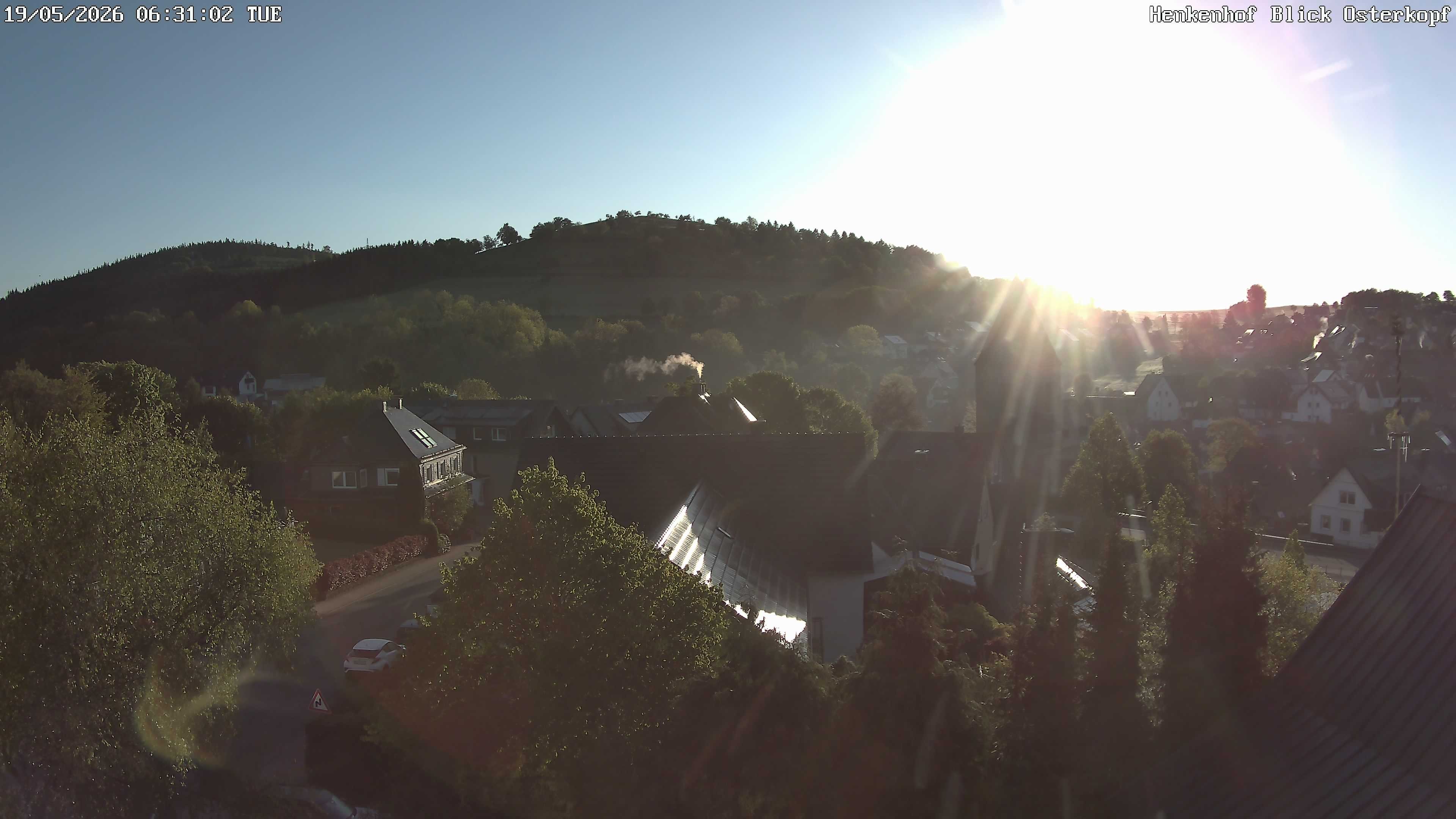 Archiv Foto Webcam Ortsmitte Usseln