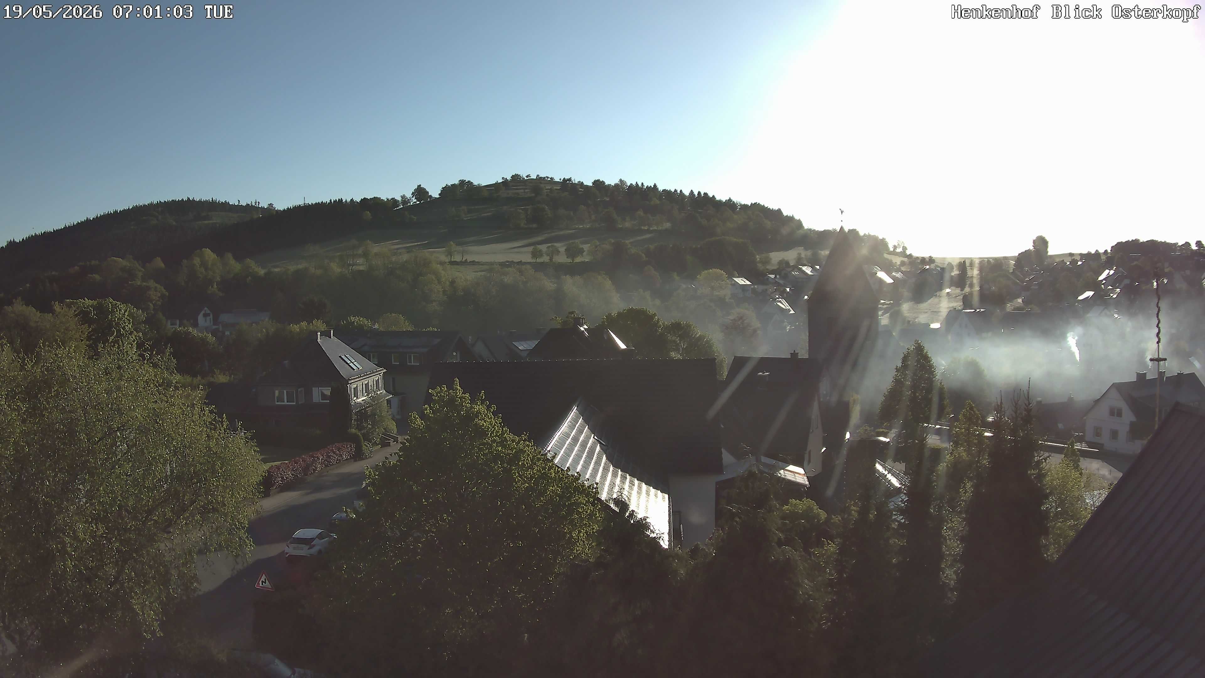 Archiv Foto Webcam Ortsmitte Usseln