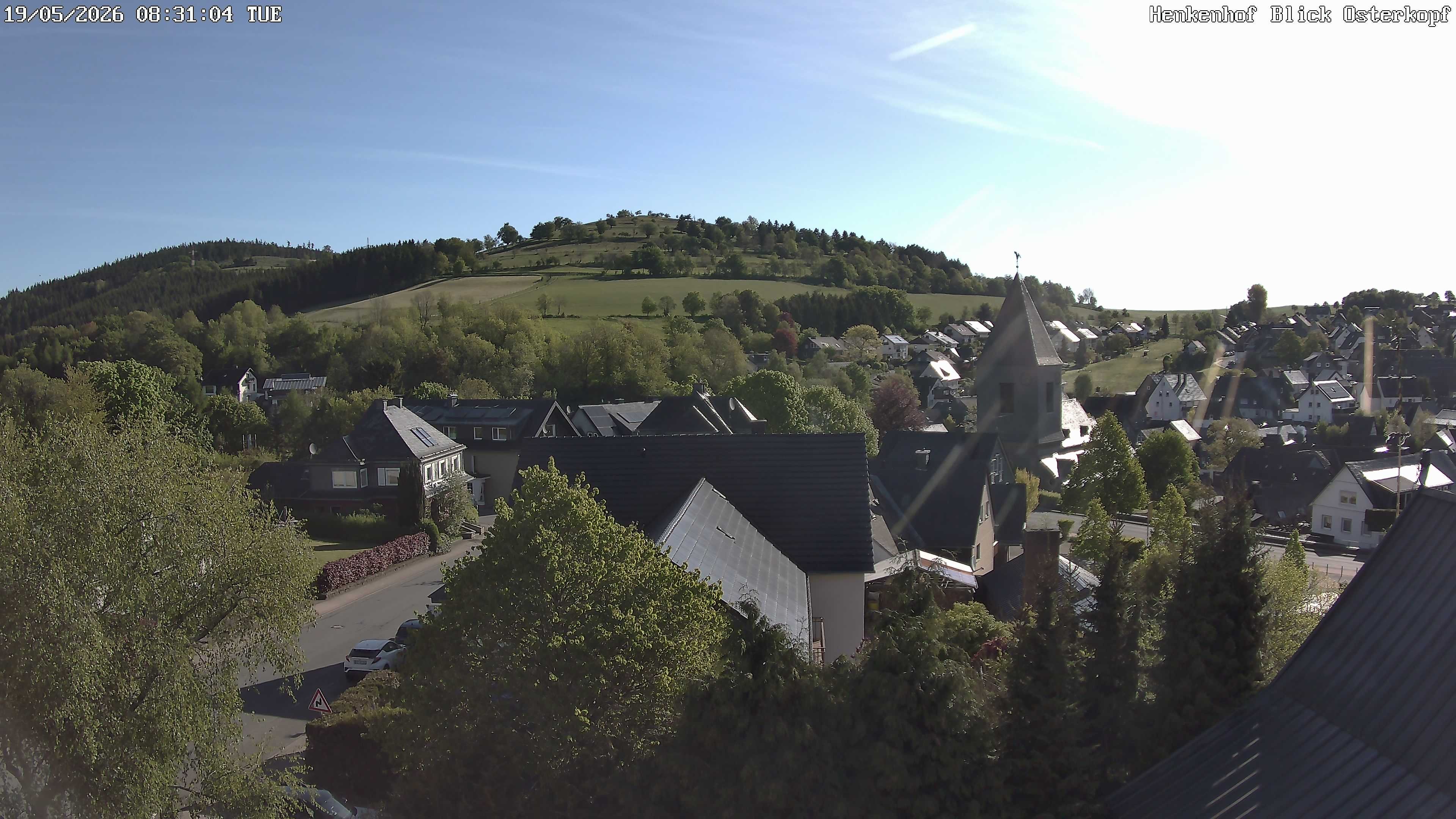 Archiv Foto Webcam Ortsmitte Usseln