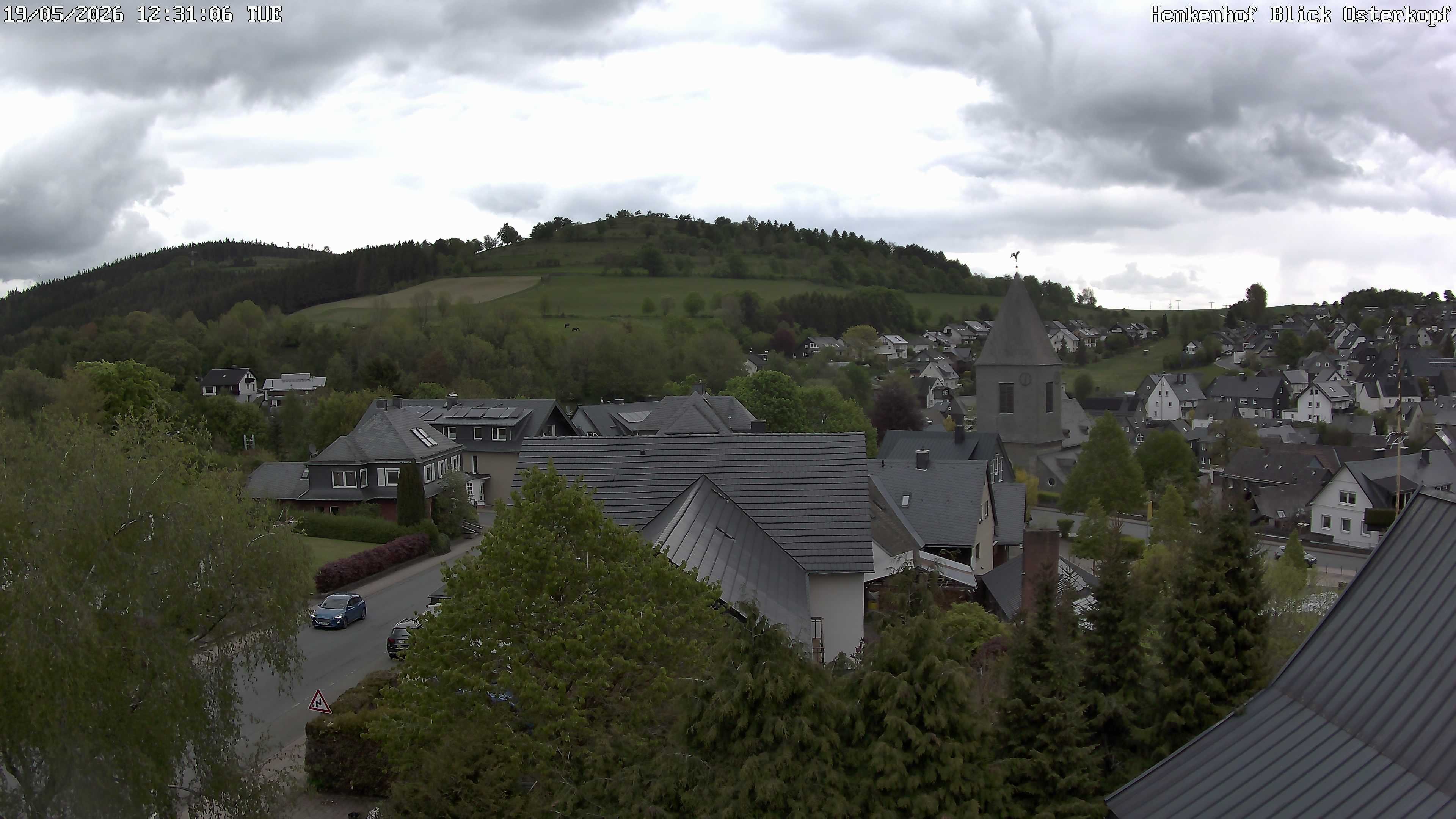 Archiv Foto Webcam Ortsmitte Usseln