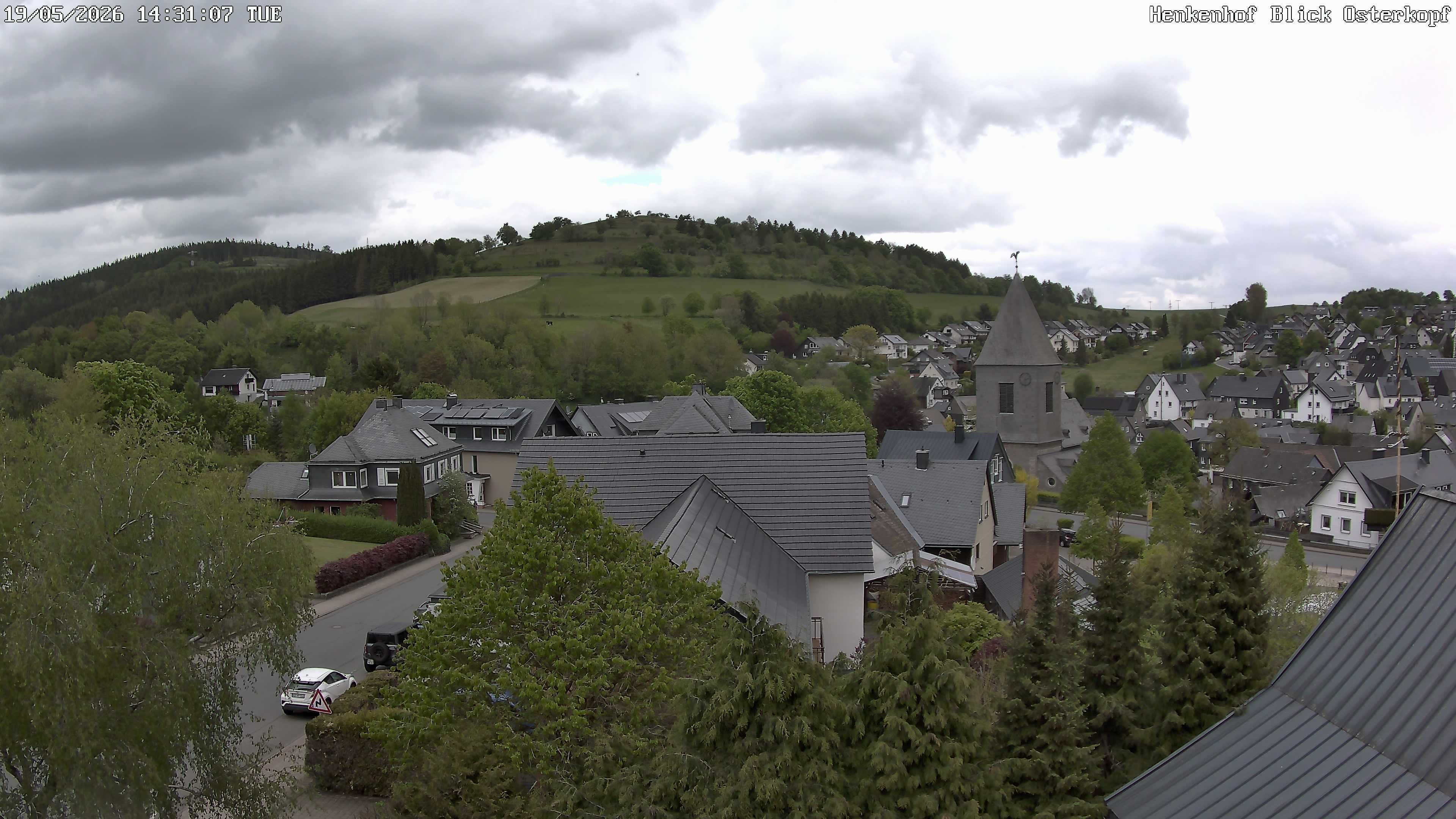 Archiv Foto Webcam Ortsmitte Usseln