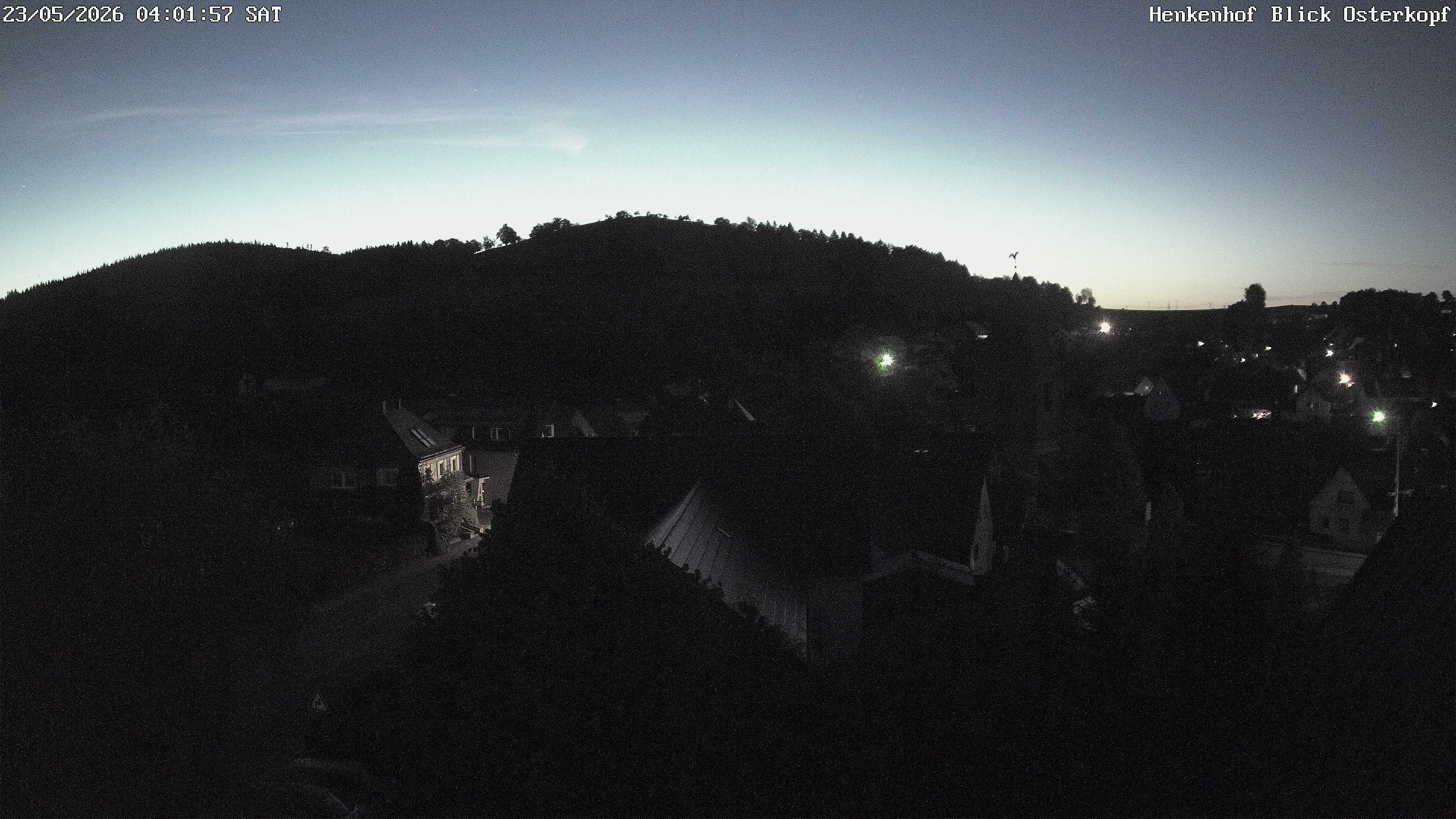 Archived image Webcam Willingen: View Usseln Village