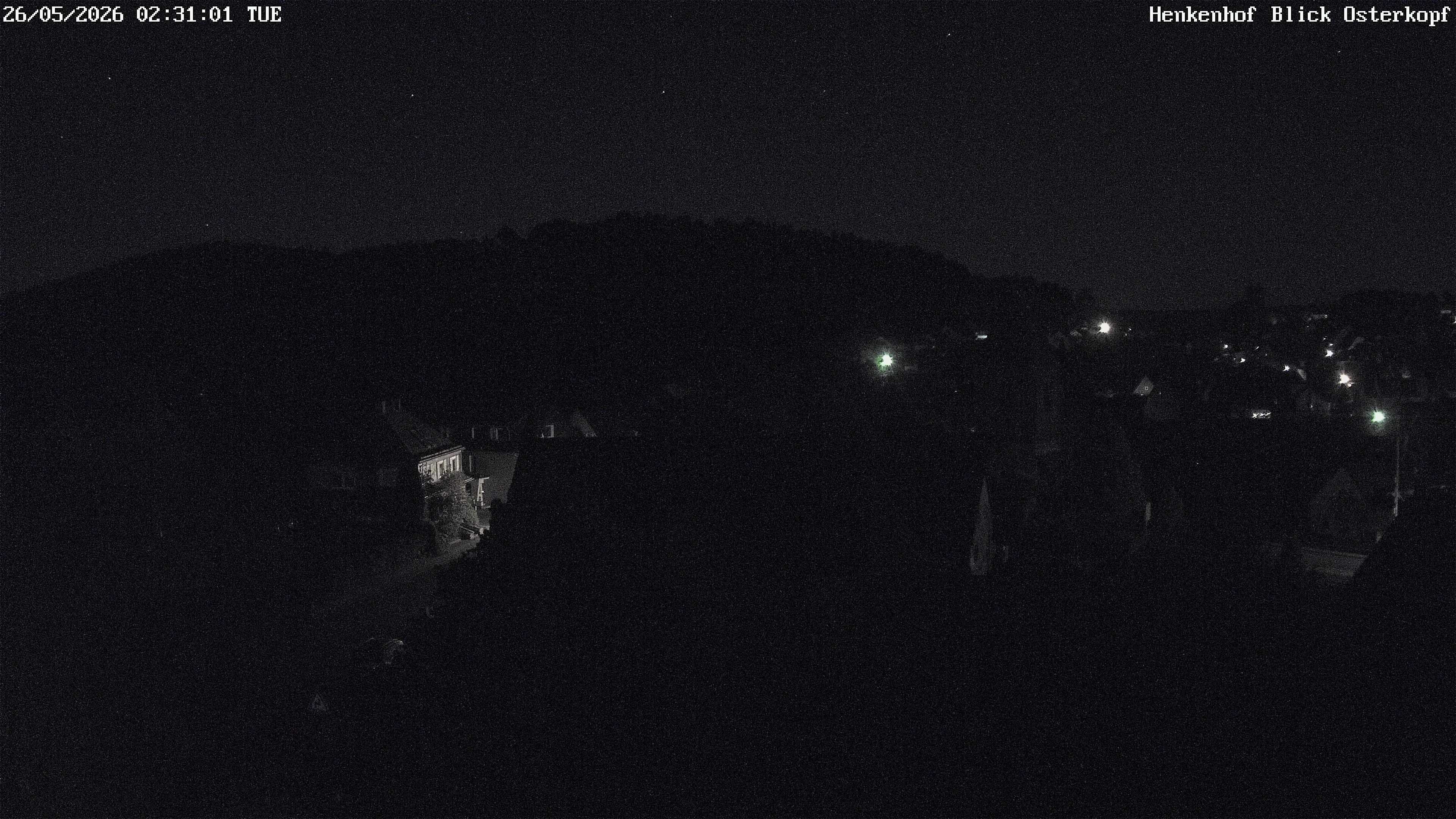 Archived image Webcam Willingen: View Usseln Village