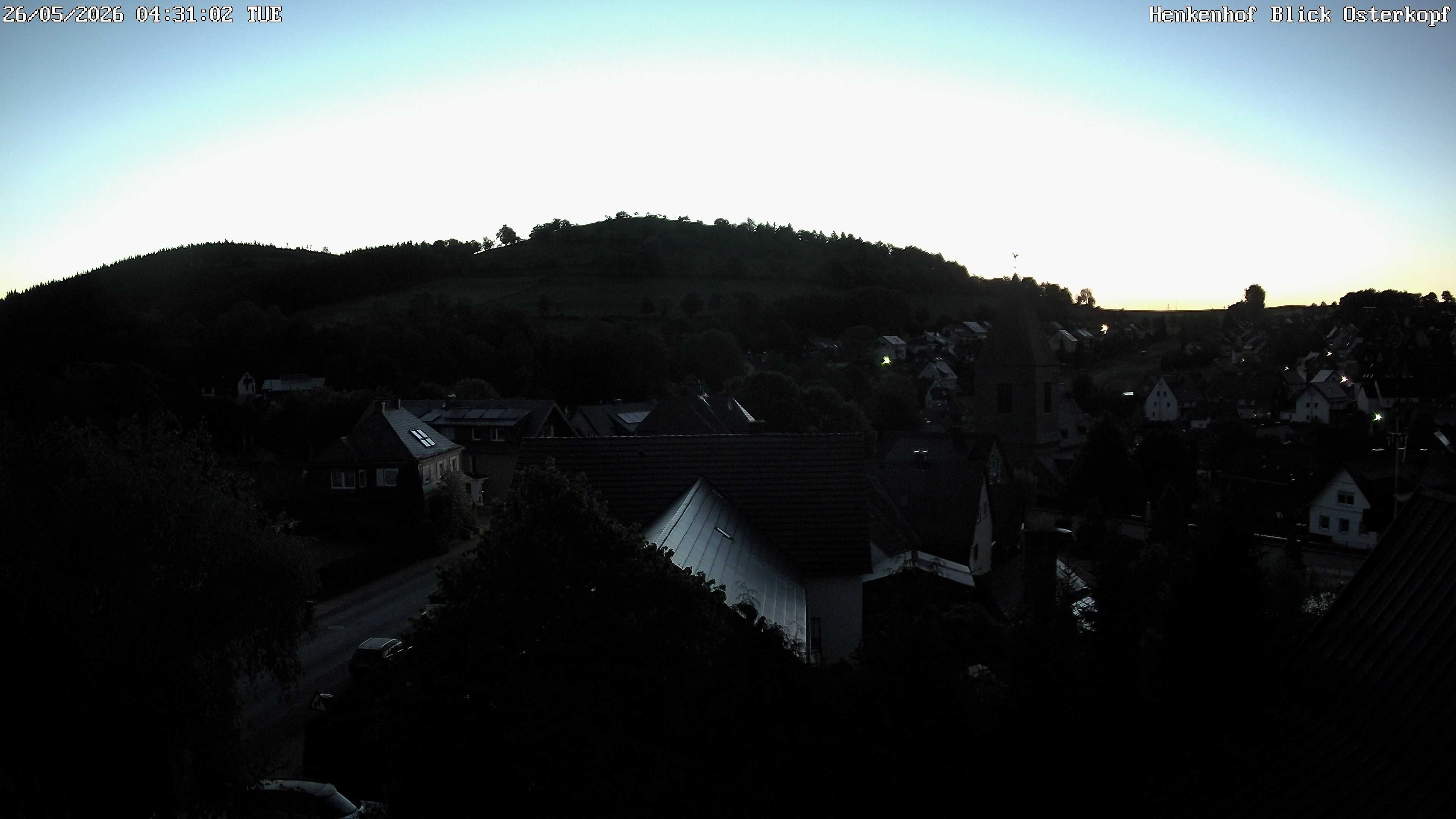 Archived image Webcam Willingen: View Usseln Village