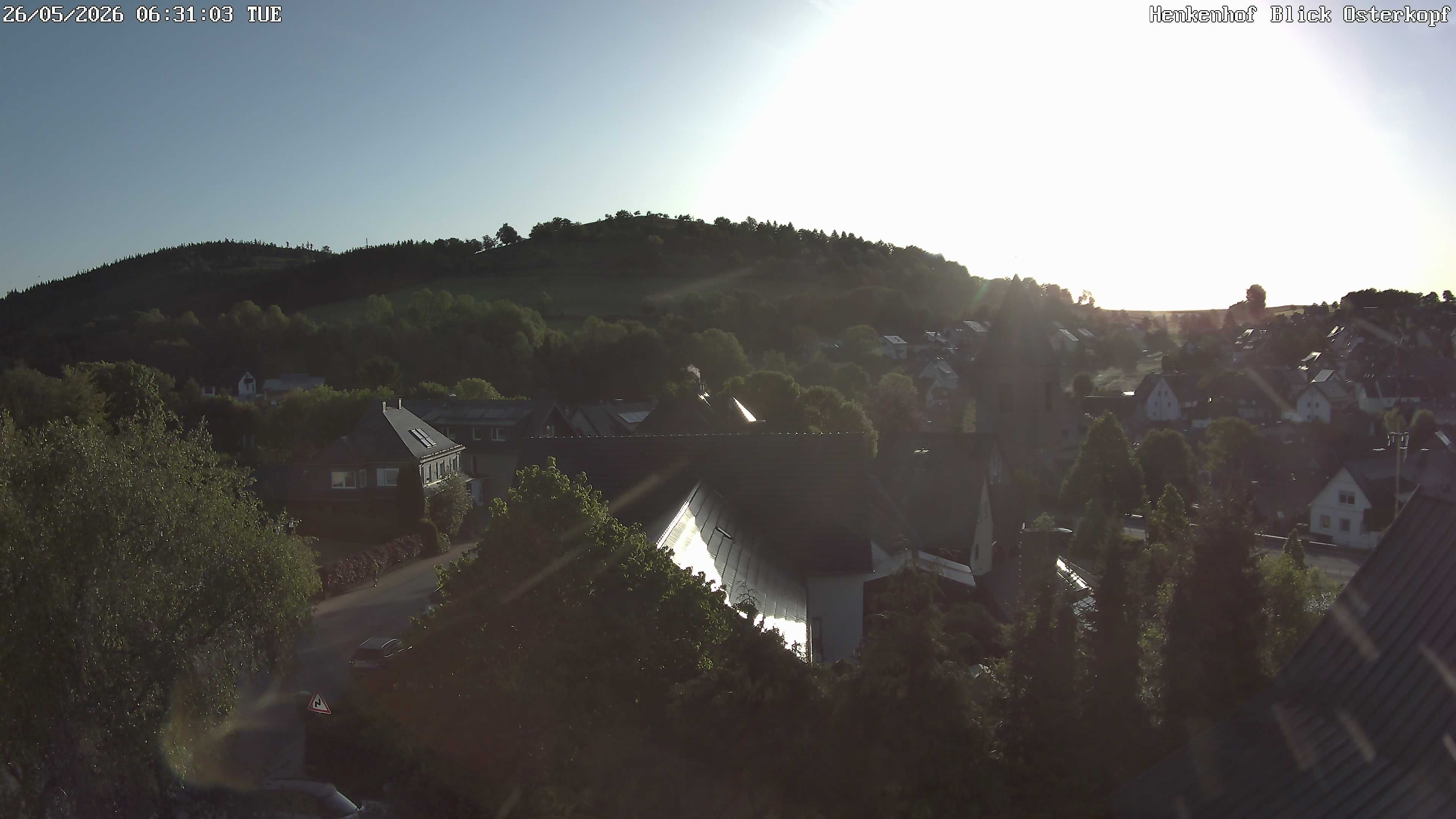 Archived image Webcam Willingen: View Usseln Village